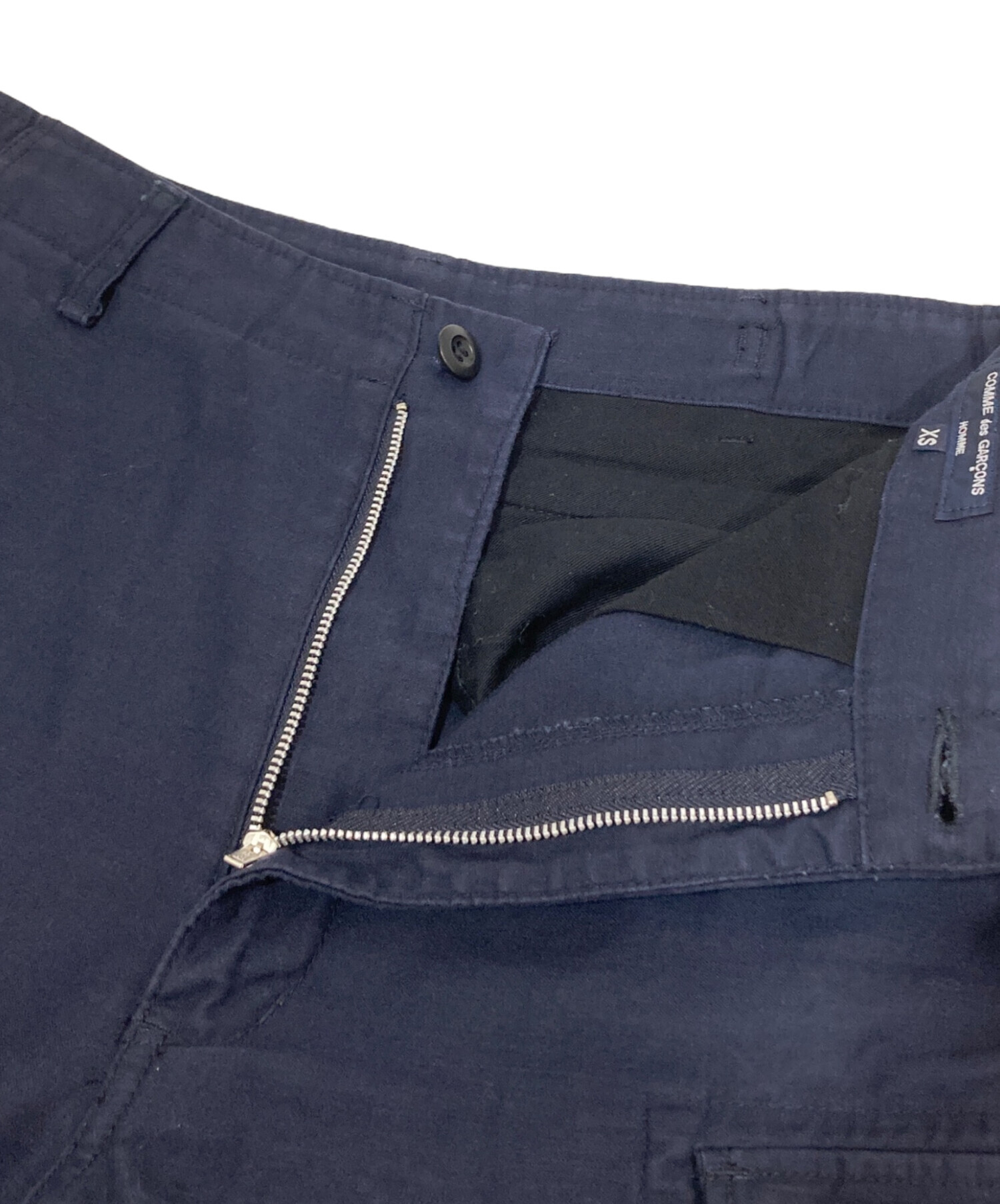 COMME des GARCONS HOMME ネイビー パンツ XS COMME des GARCONS HOMME ネイビー パンツ XS COMME des GARCONS HOMME