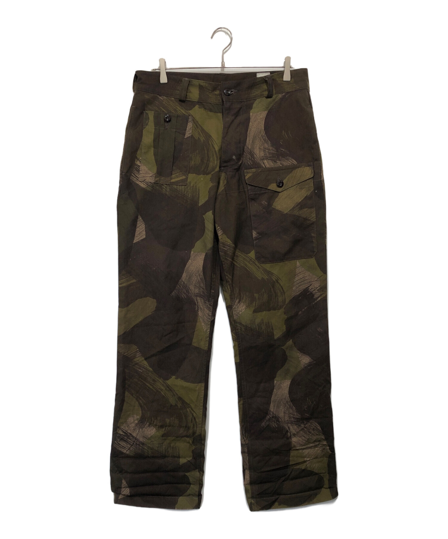 リアルマッコイズ 迷彩 カーゴパンツ 実寸 ウエスト75㎝ 中古・古着通販】THE REAL McCOY'S (ザ・リアルマッコイズ) ブラッシュ
