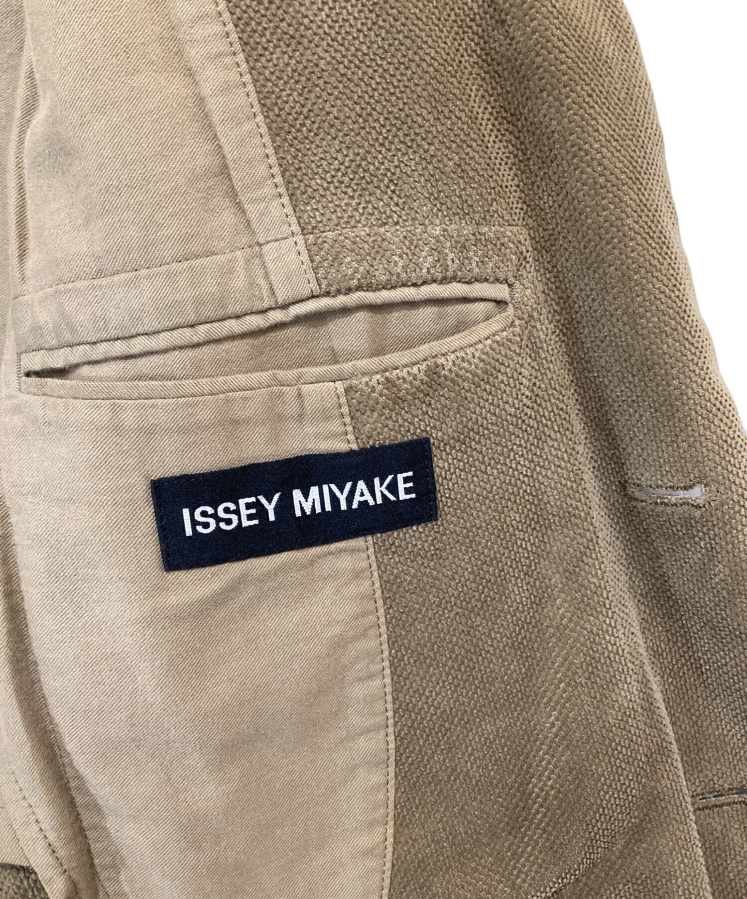 中古・古着通販】ISSEY MIYAKE (イッセイミヤケ) 3Bテーラード