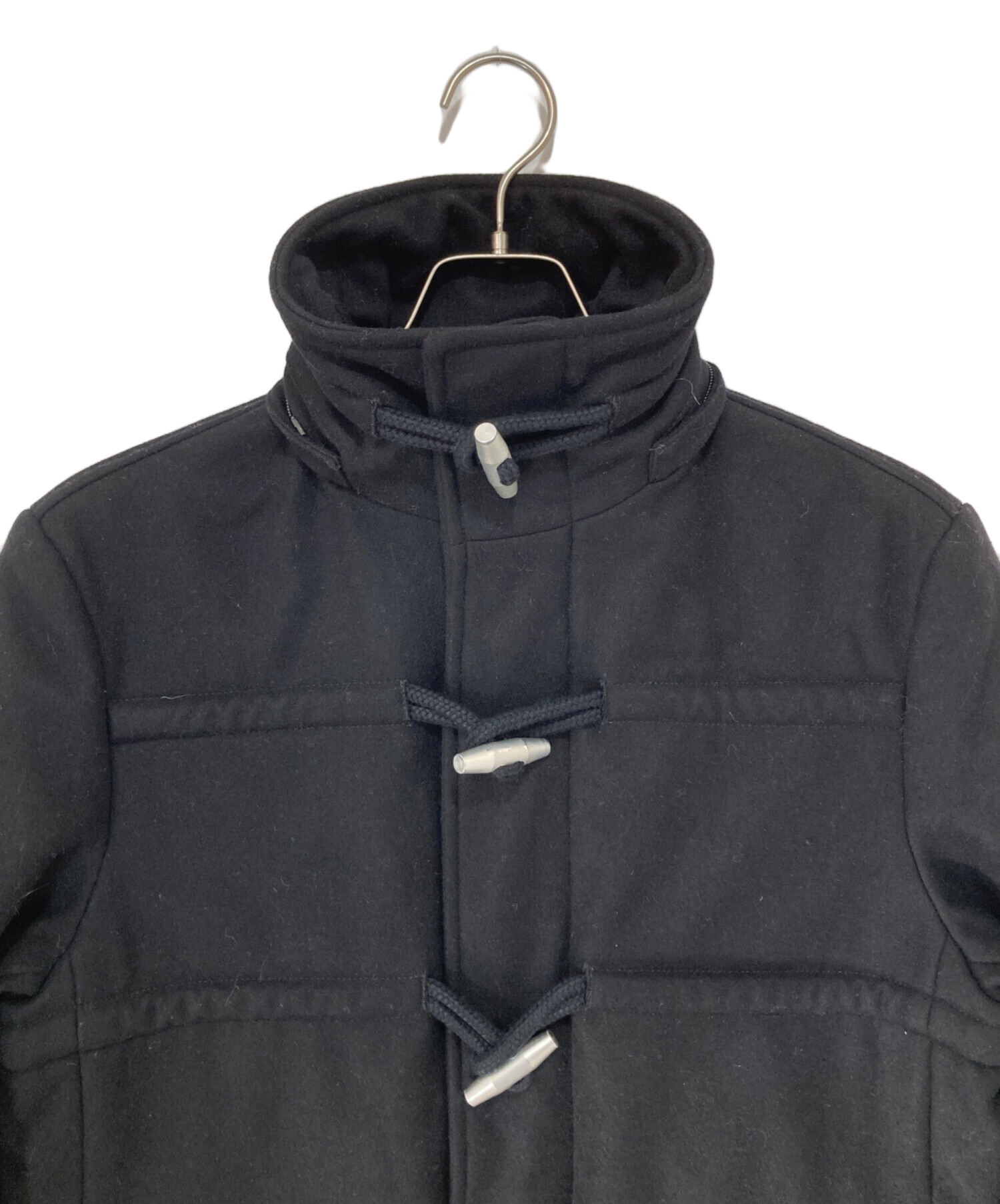 KRIS VAN ASSCHE カシミア パイロット コート ブラック 36 KRIS VAN ASSCHE カシミア パイロット コート ブラック 36