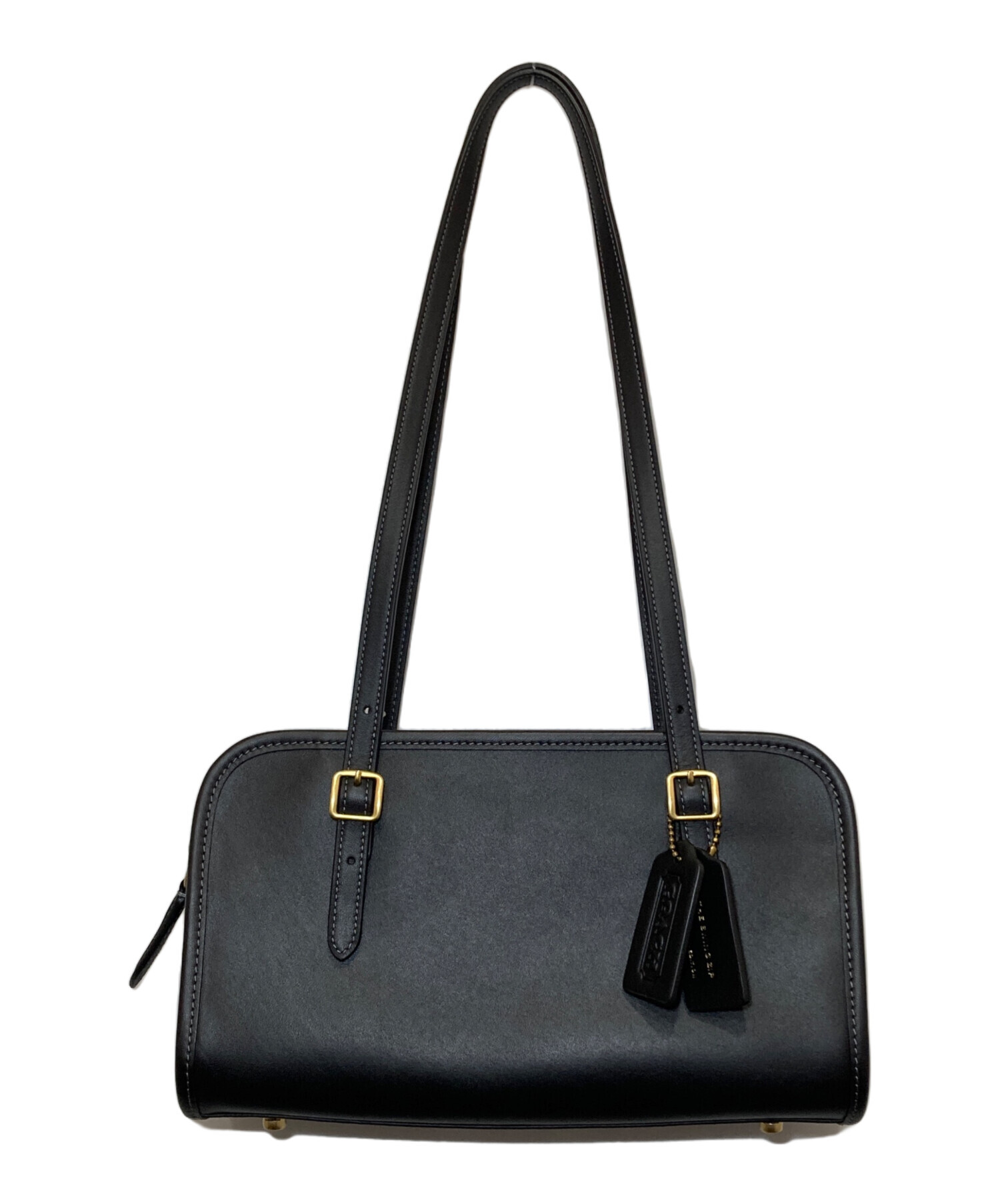 中古・古着通販】COACH (コーチ) スウィング ジップ バッグ レザー