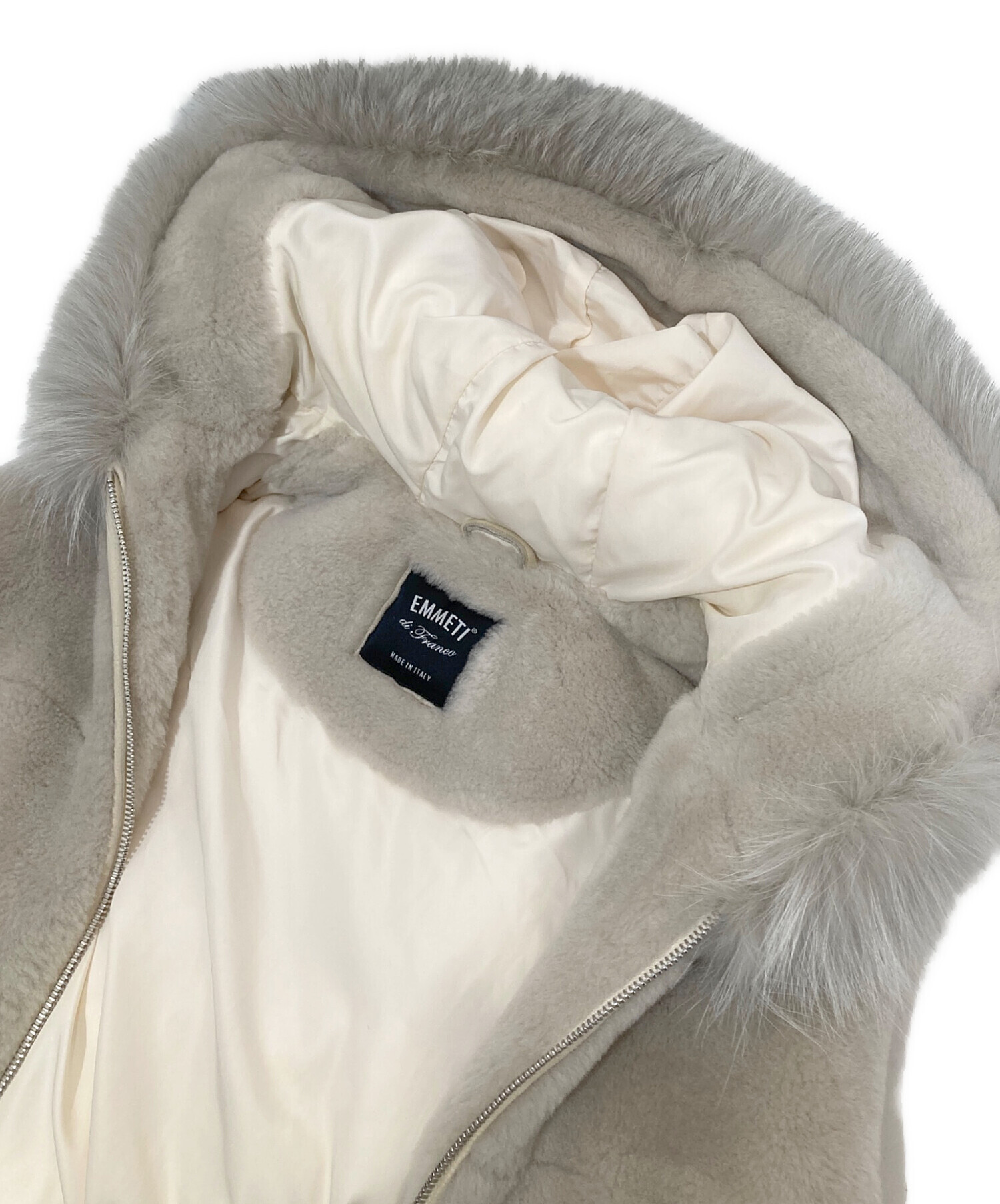 中古・古着通販】EMMETI (エンメティ) ARLENE（アルレネ） ファー付き