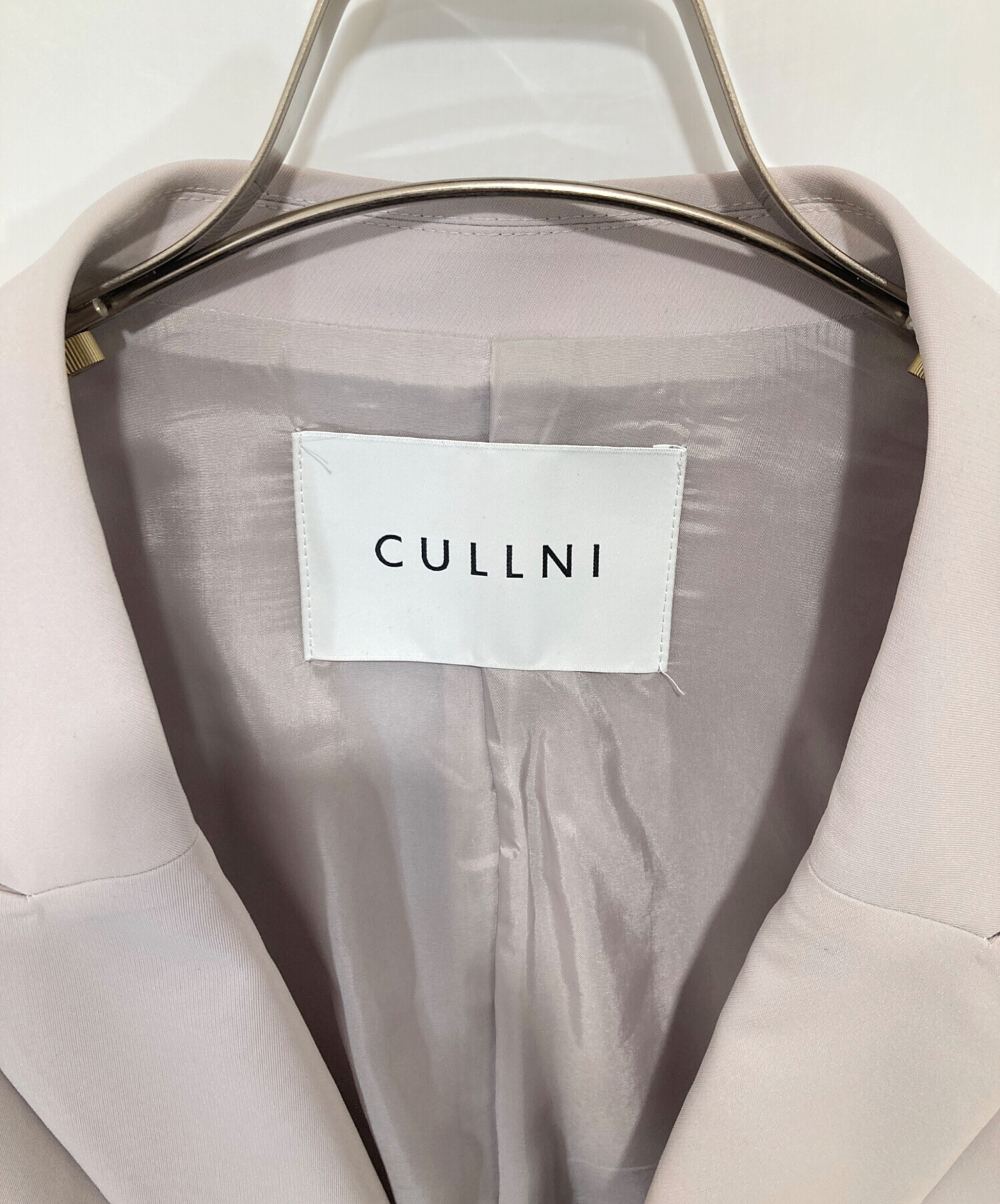 中古・古着通販】CULLNI (クルニ) Double Satin Zip Pocket Tailored