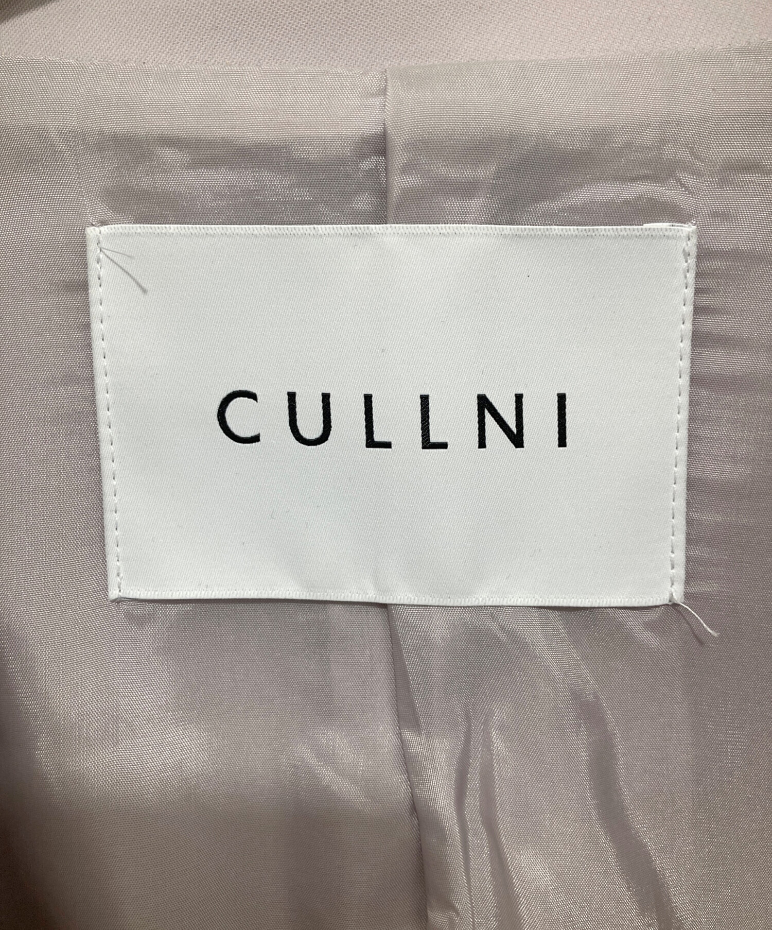 中古・古着通販】CULLNI (クルニ) Double Satin Zip Pocket Tailored
