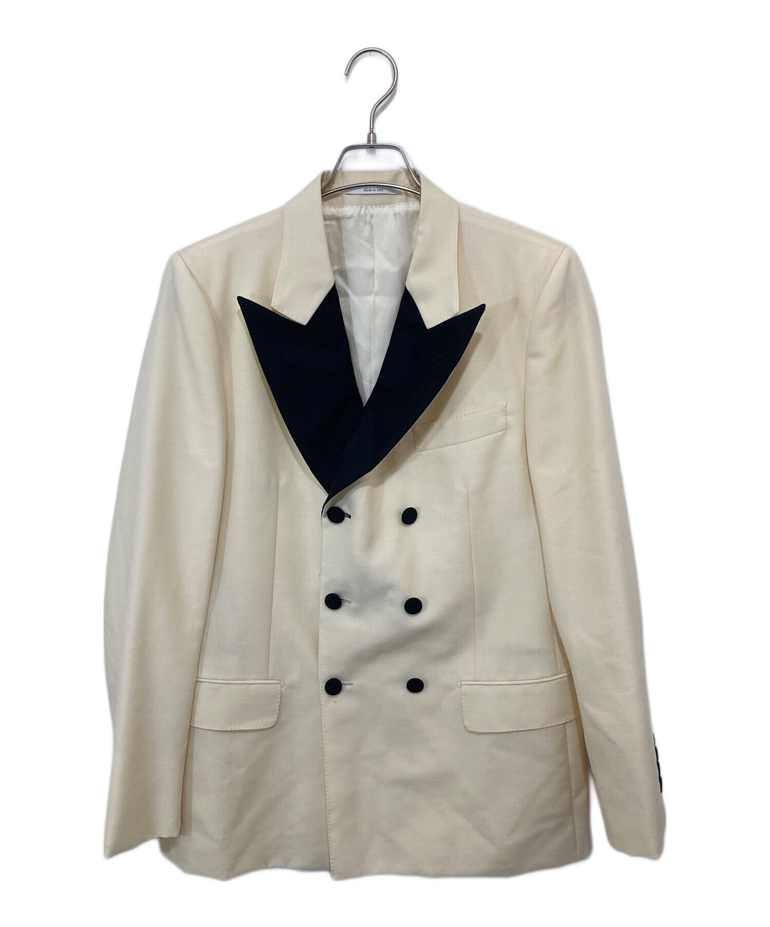 12.Fall 正規美品■GUCCI/グッチ テーラードジャケット カシミア 中古・古着通販】GUCCI (グッチ) Double-breasted woollen blazer