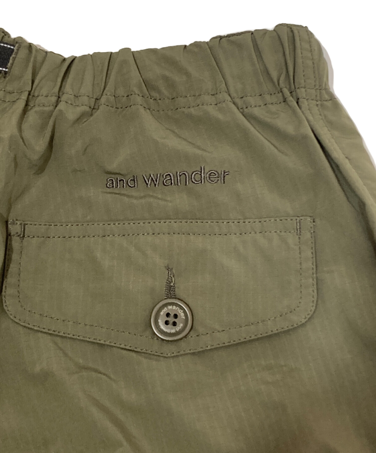 中古・古着通販】and wander (アンドワンダー) oversized cargo pants
