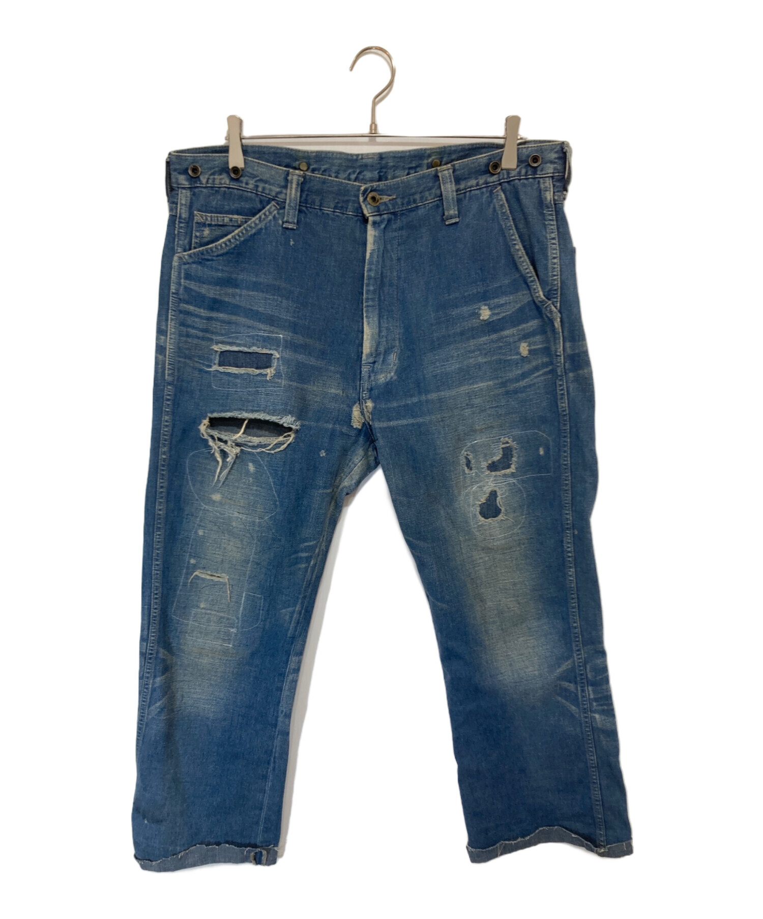 エヌハリ×Lee ダメージ加工デニム 中古・古着通販】N.HOOLYWOOD (エヌ ハリウッド) LEE (リー) 別注
