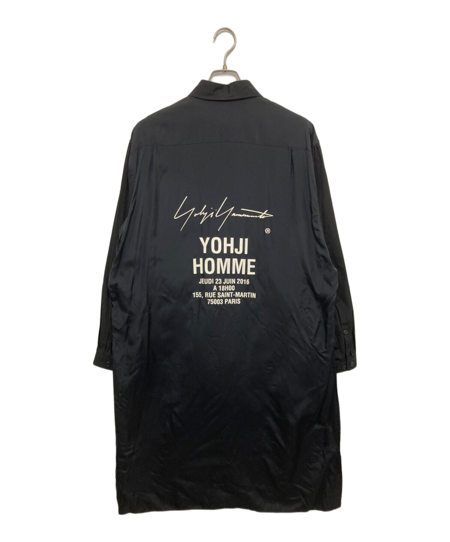 【極美品】Yohji Yamamoto POUR HOMME ロングシャツ 中古・古着通販】Yohji Yamamoto pour homme (ヨウジヤマモト