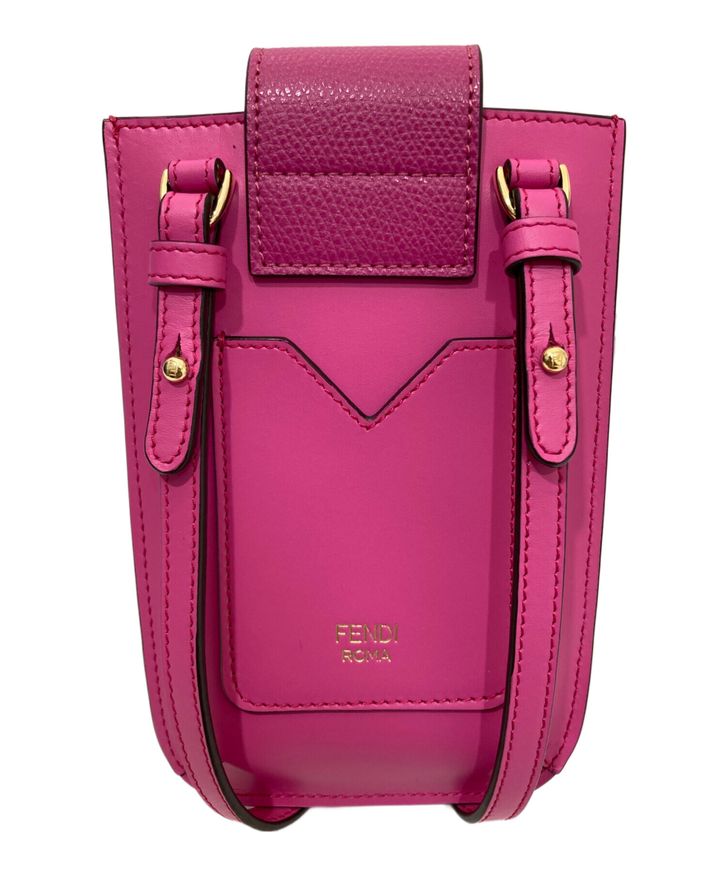 中古・古着通販】FENDI (フェンディ) FFダイヤモンド フォンポーチ