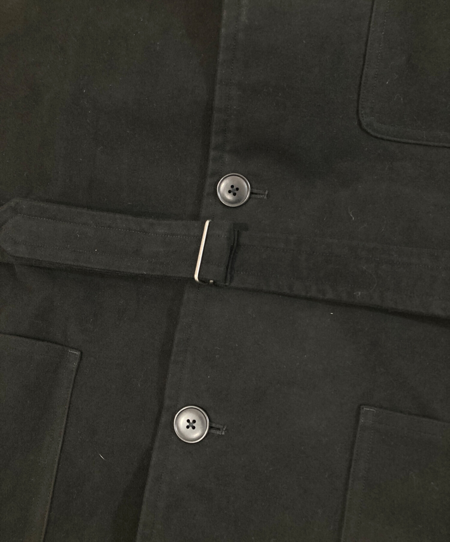 中古・古着通販】COMOLI (コモリ) 25AW モールスキン ミリタリーコート