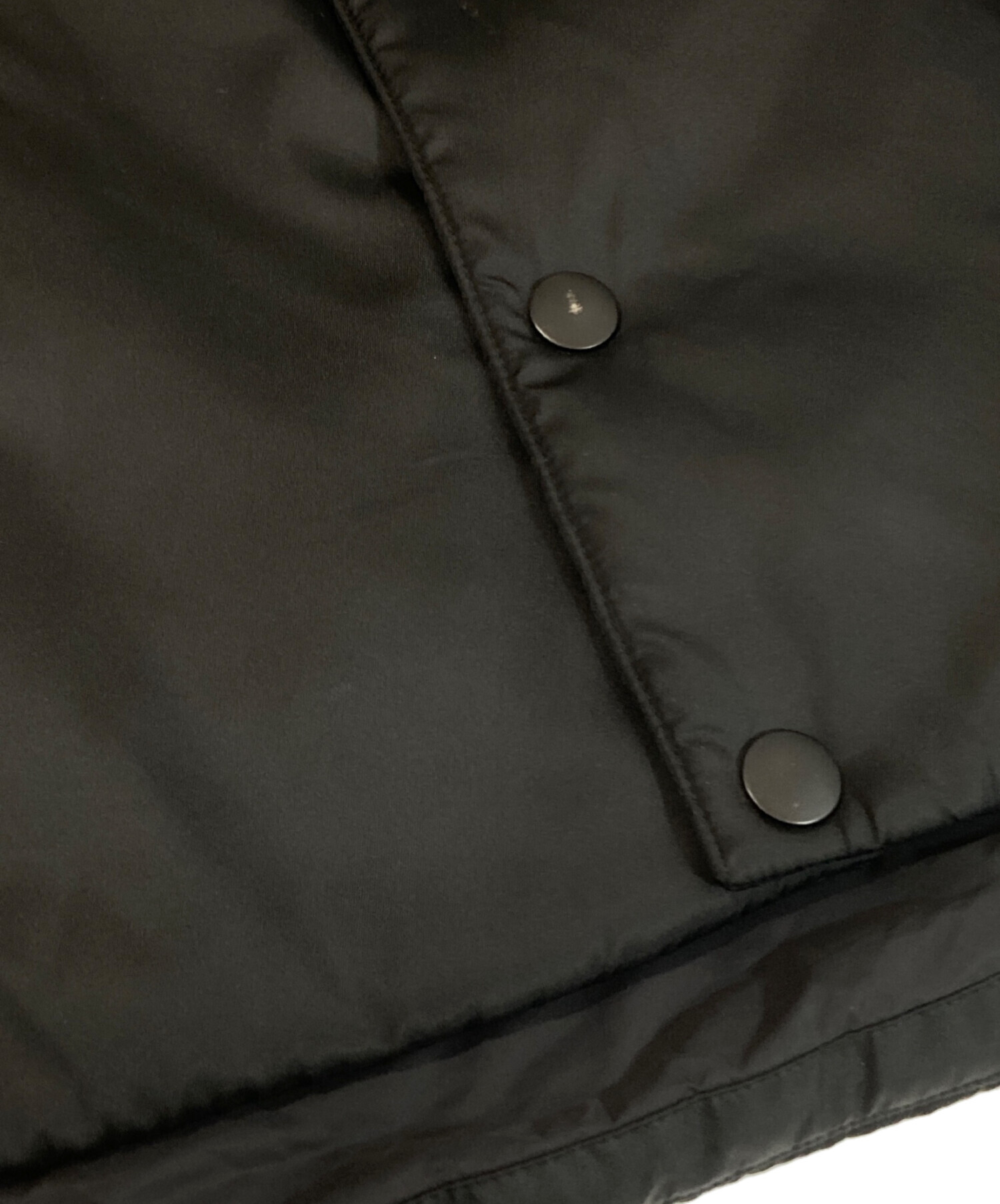 中古・古着通販】PRADA (プラダ) Nylon Padded Vest 三角プレート 中綿 