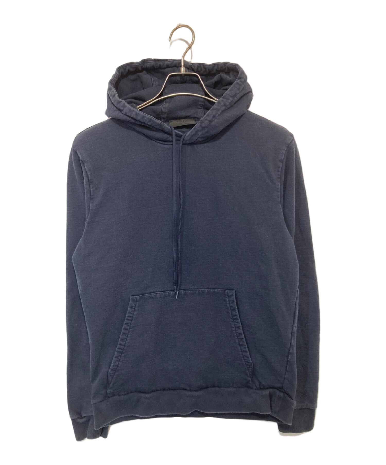 中古・古着通販】PRADA (プラダ) ラバー ロゴ プルオーバー パーカー