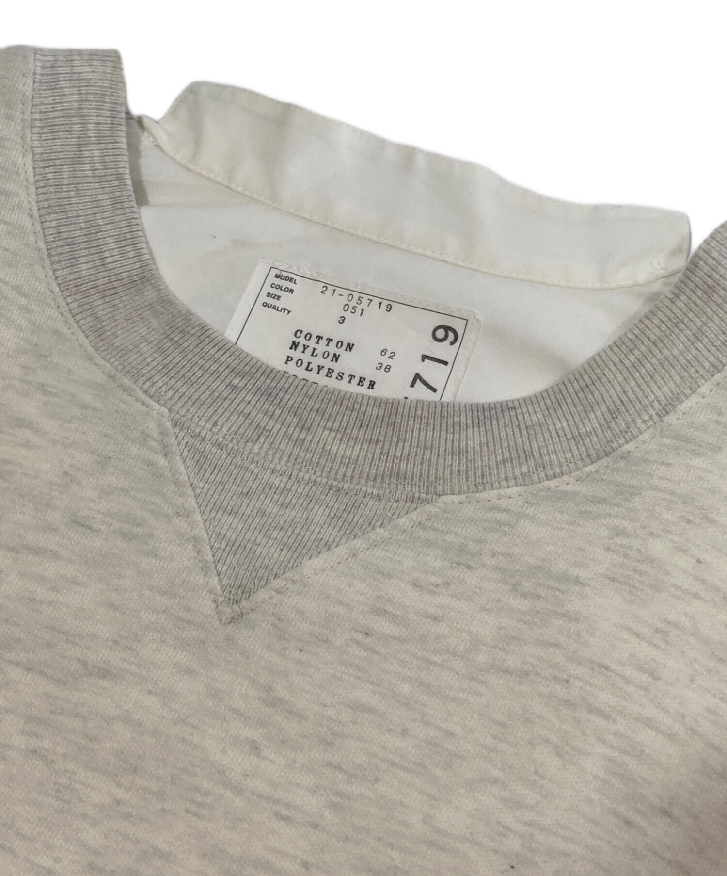 中古・古着通販】sacai (サカイ) ドッキングプリーツシャツワンピース