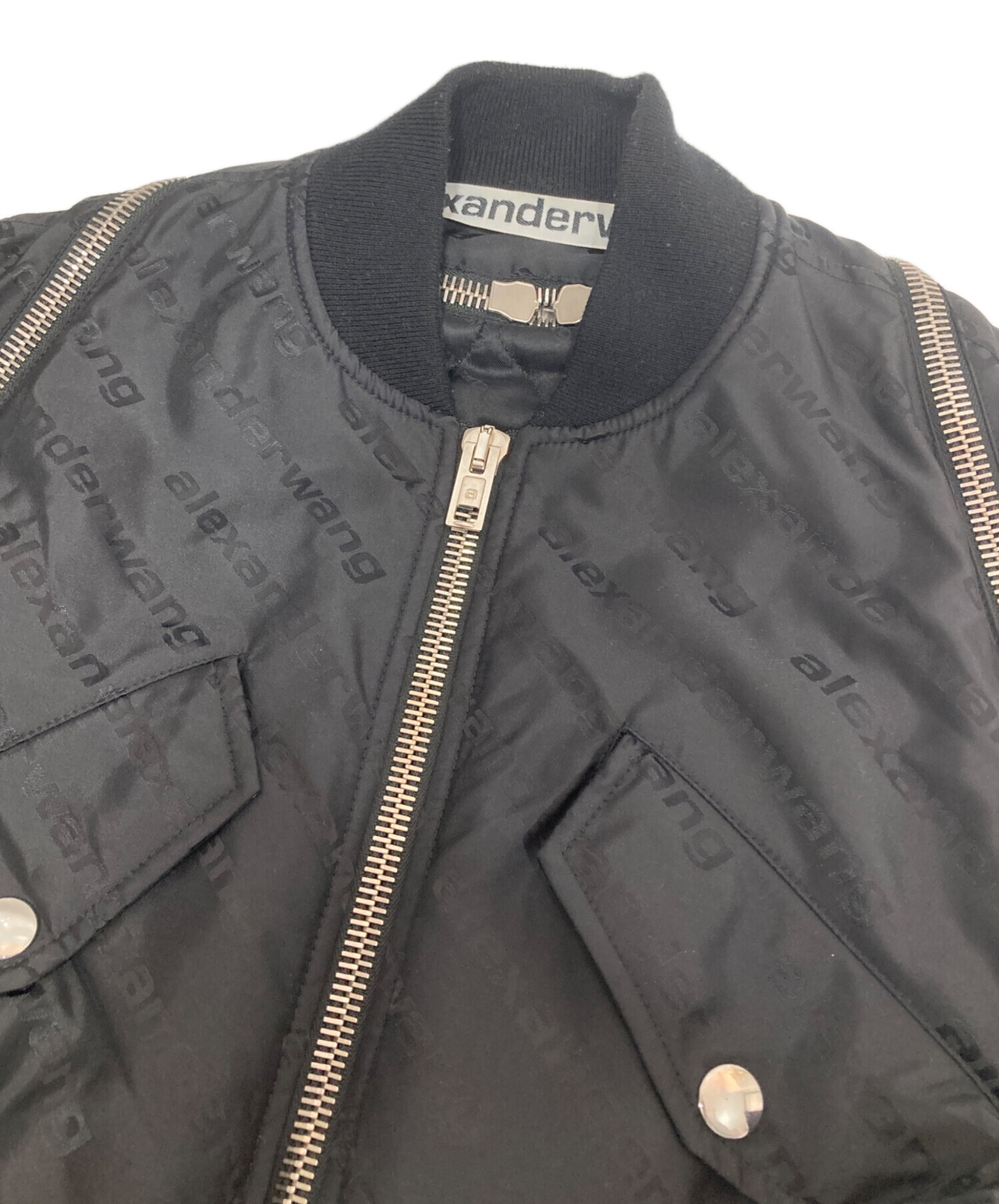 中古・古着通販】ALEXANDER WANG (アレキサンダー・ワン) ロゴプリント 