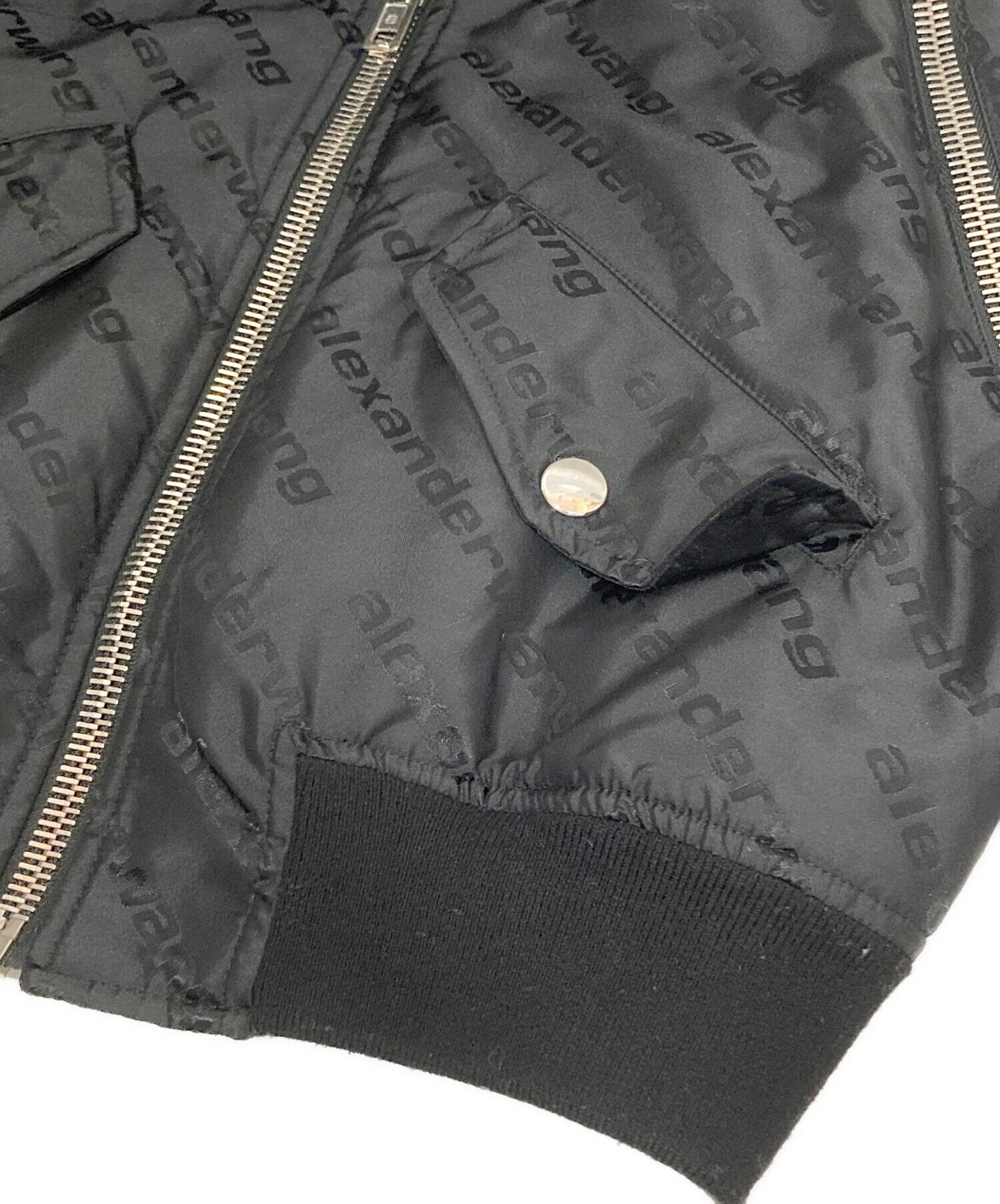 中古・古着通販】ALEXANDER WANG (アレキサンダー・ワン) ロゴプリント 