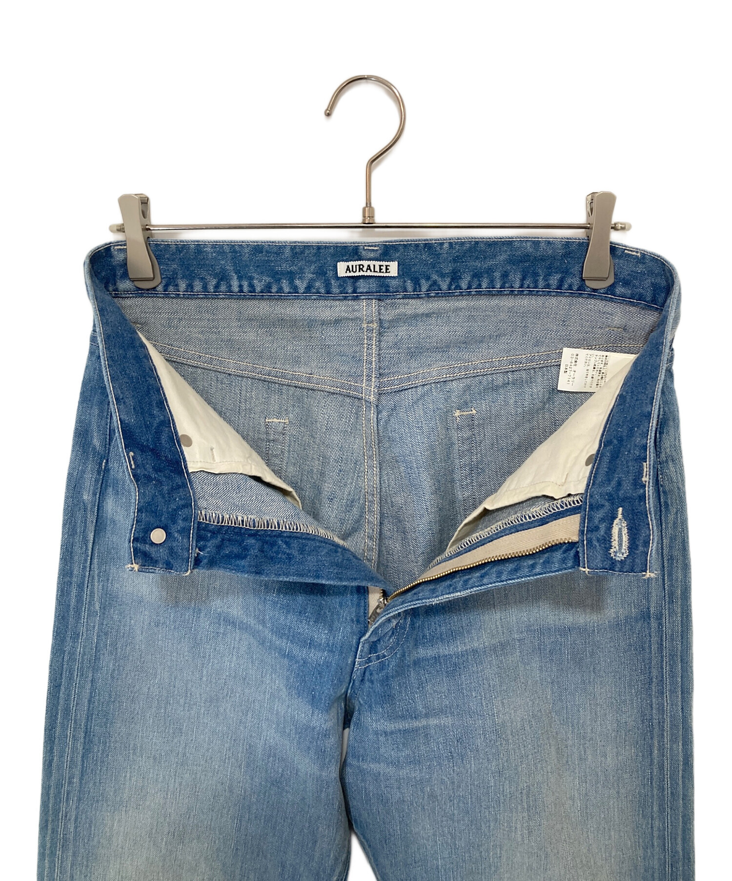 中古・古着通販】AURALEE (オーラリー) SELVEDGE FADED LIGHT DENIM