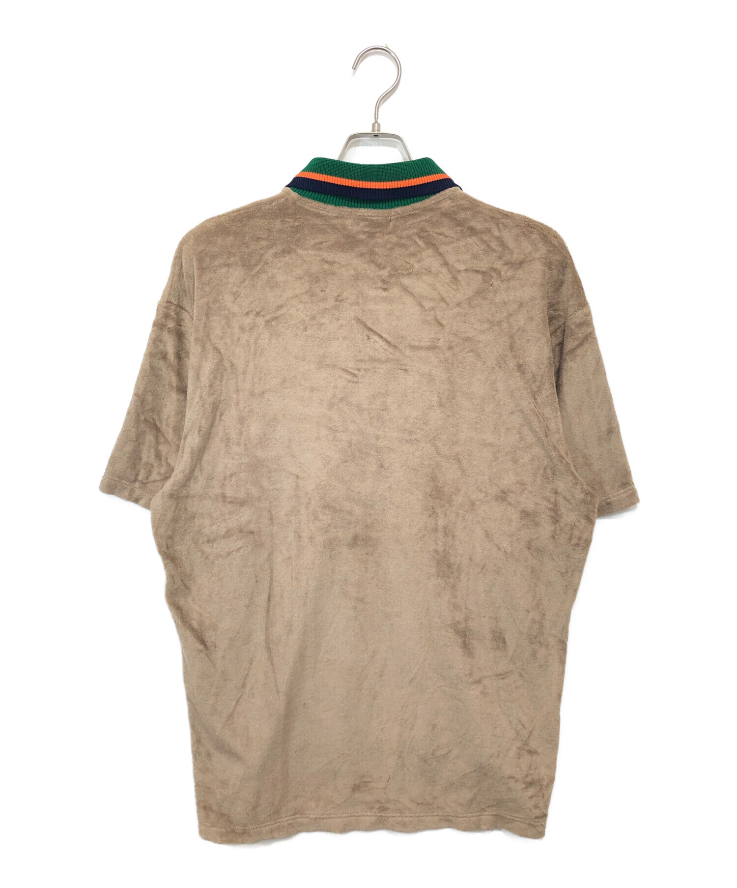 kolor 22SS 22SCM-B01101 ロングシャツ Brown 3 中古・古着通販】KOLOR (カラー) 22SS POLO SHIRT（ポロシャツ）22SCM