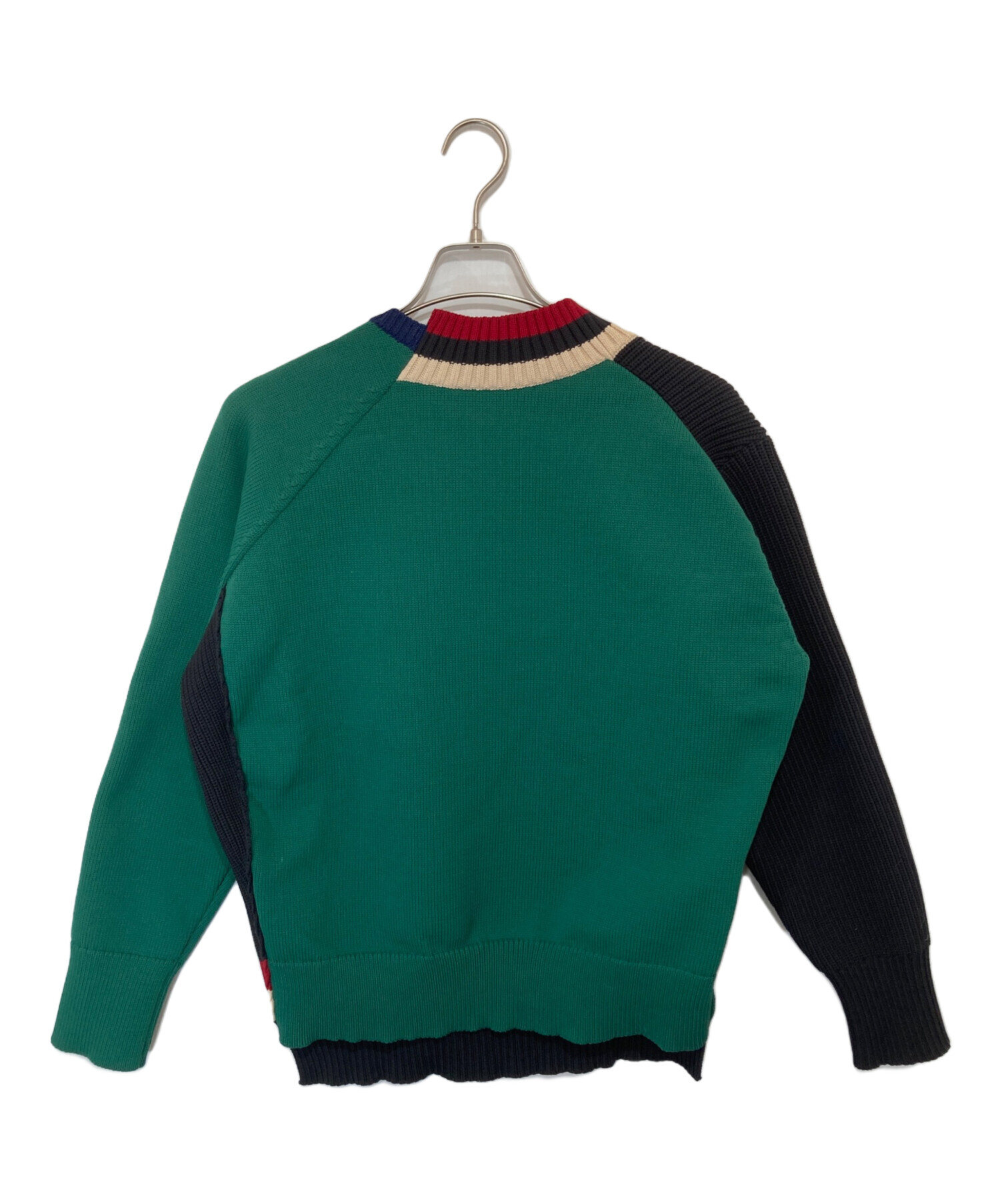 中古・古着通販】KOLOR (カラー) ESTER YARN KNIT DOCKING KNIT