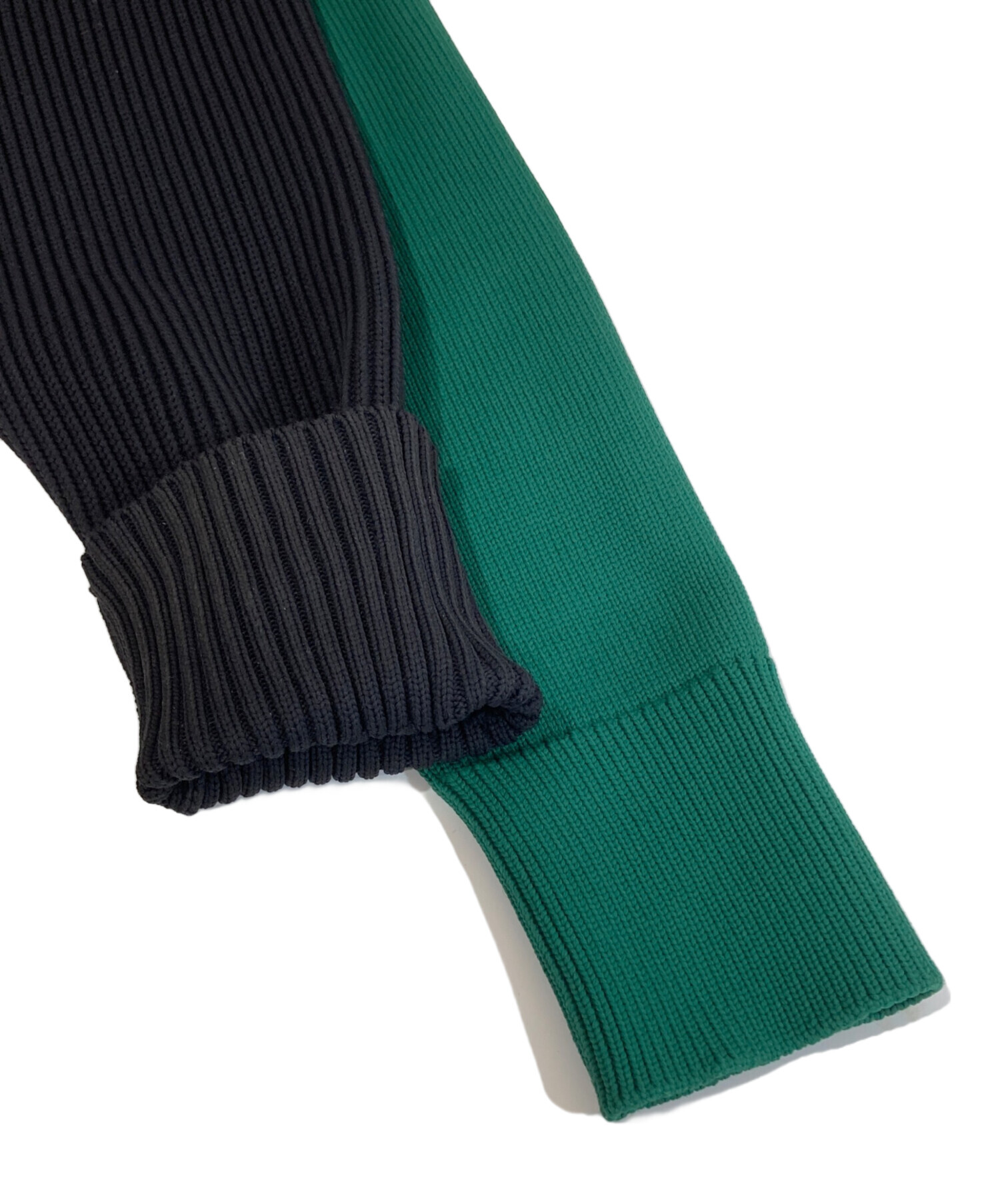 ニット/セーター kolor ESTER YARN KNIT 中古・古着通販】KOLOR (カラー) ESTER YARN KNIT DOCKING KNIT