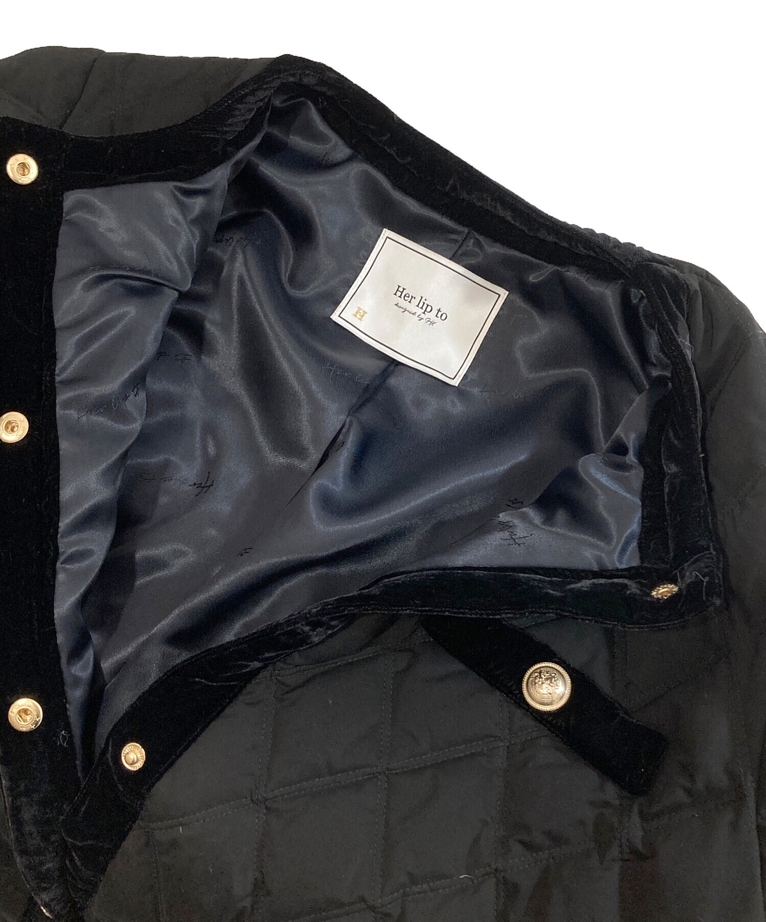Her lip to Liora Quilted Down Jacket