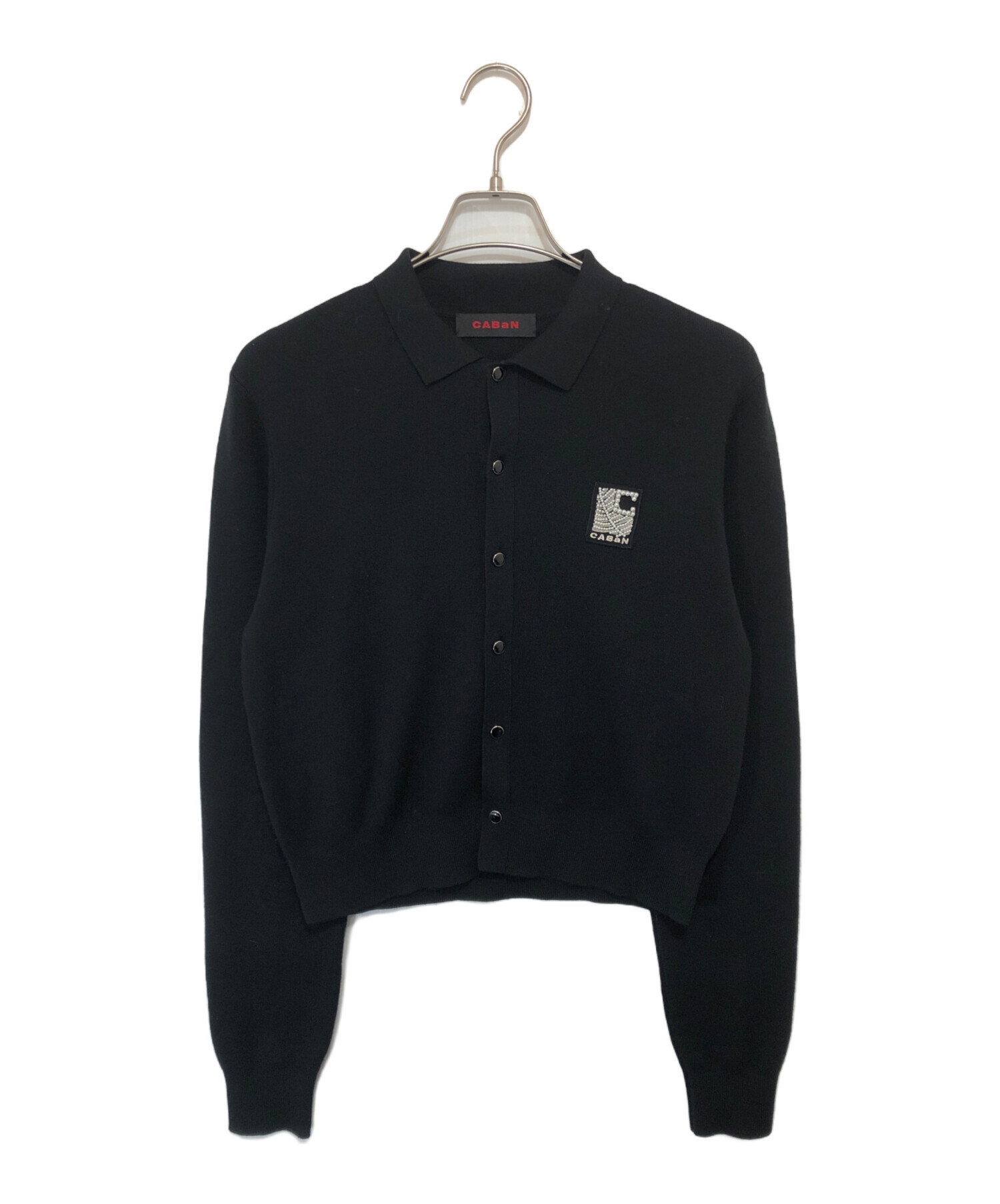 中古・古着通販】CABAN (キャバン) コットンカシミヤ パールロゴポロ