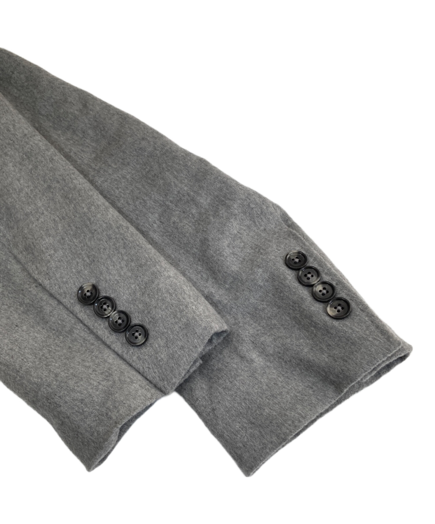 中古・古着通販】ZEGNA (ゼニア) グレーメランジュ Oasi Cashmere 2B 