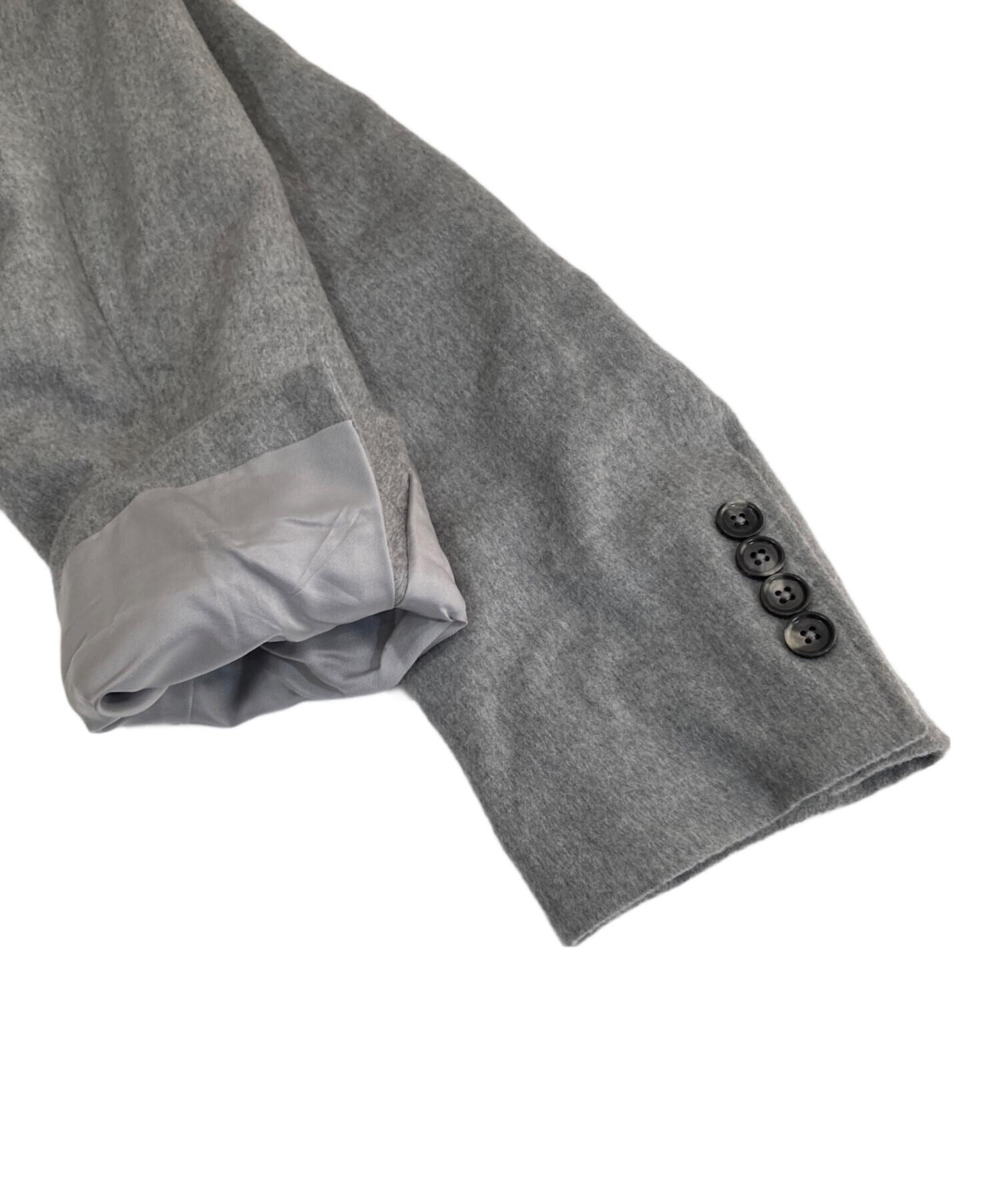 中古・古着通販】ZEGNA (ゼニア) グレーメランジュ Oasi Cashmere 2B