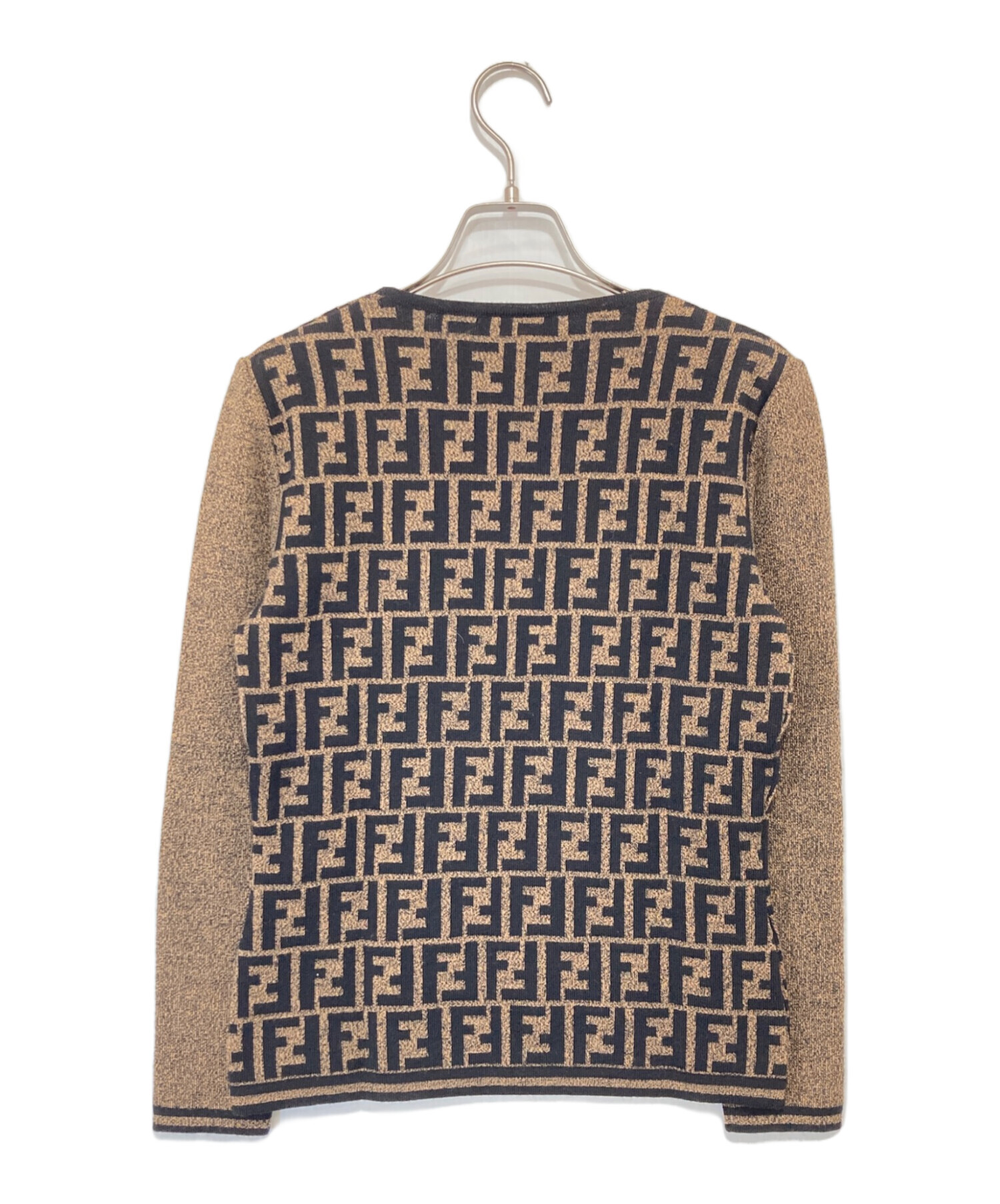 中古・古着通販】FENDI (フェンディ) オールドズッカ柄クルーネック 
