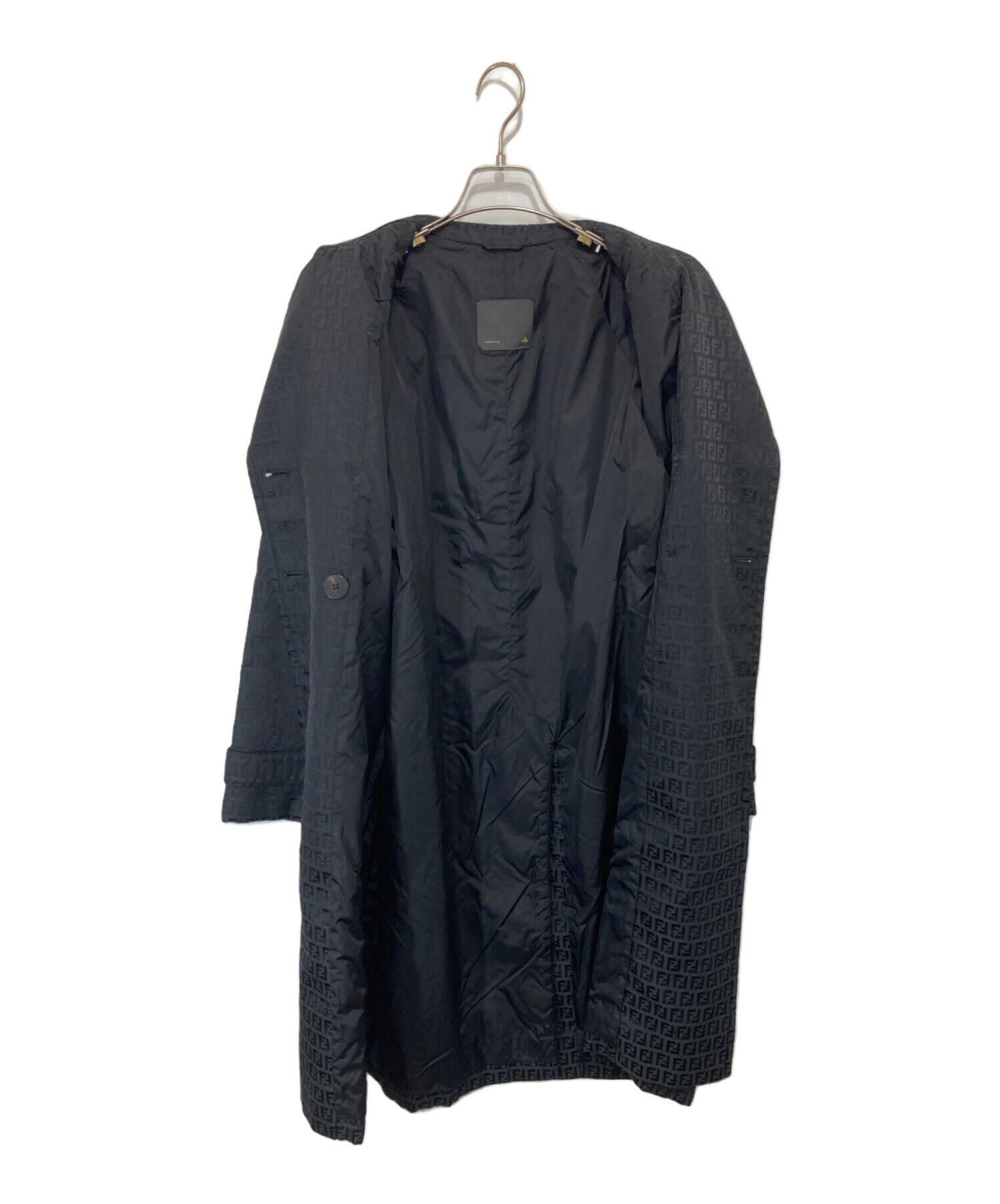 中古・古着通販】FENDI (フェンディ) ズッカ柄トレンチコート 78016