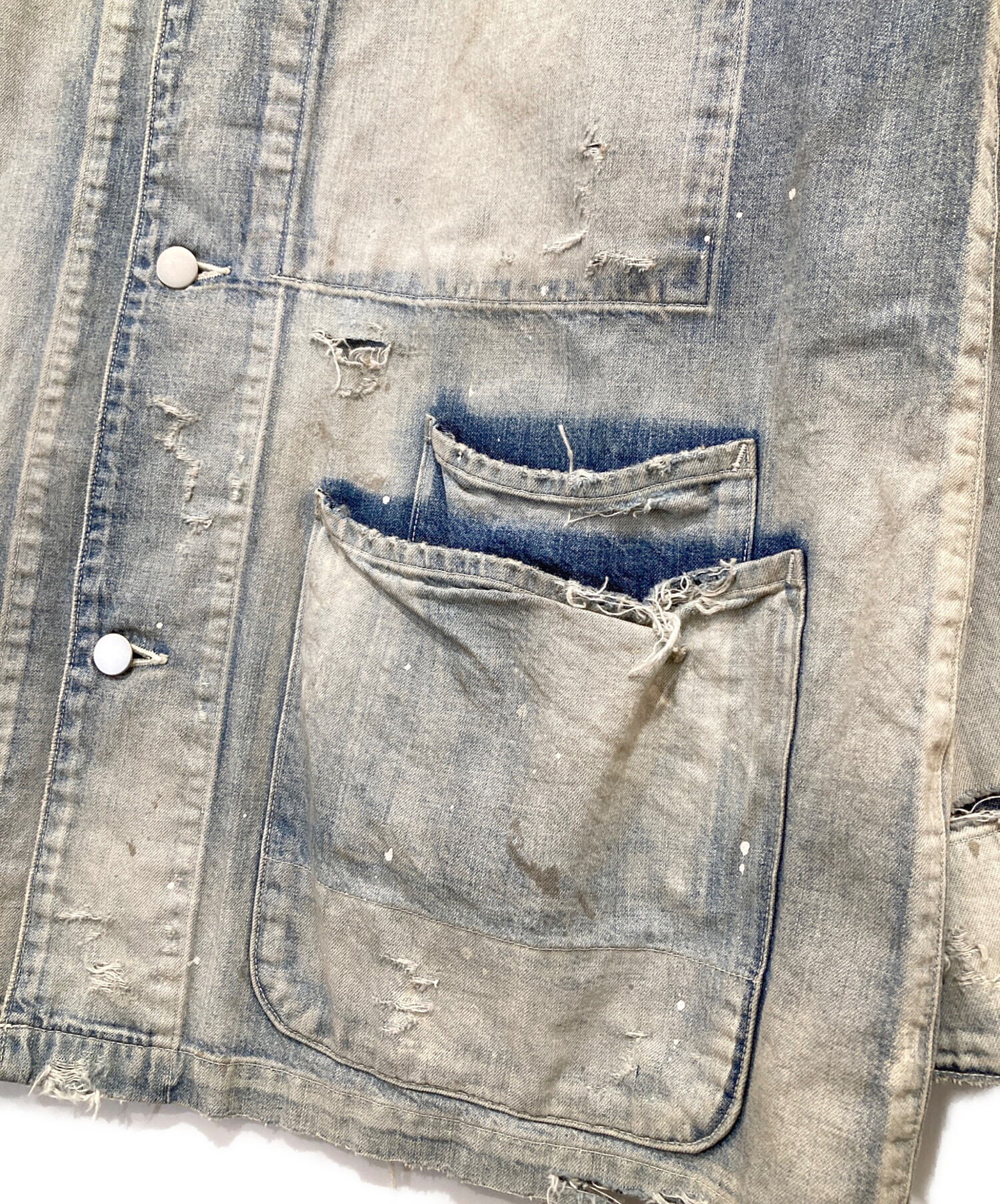 中古・古着通販】ANCELLM (アンセルム) 25SS DENIM COVERALL（デニム 