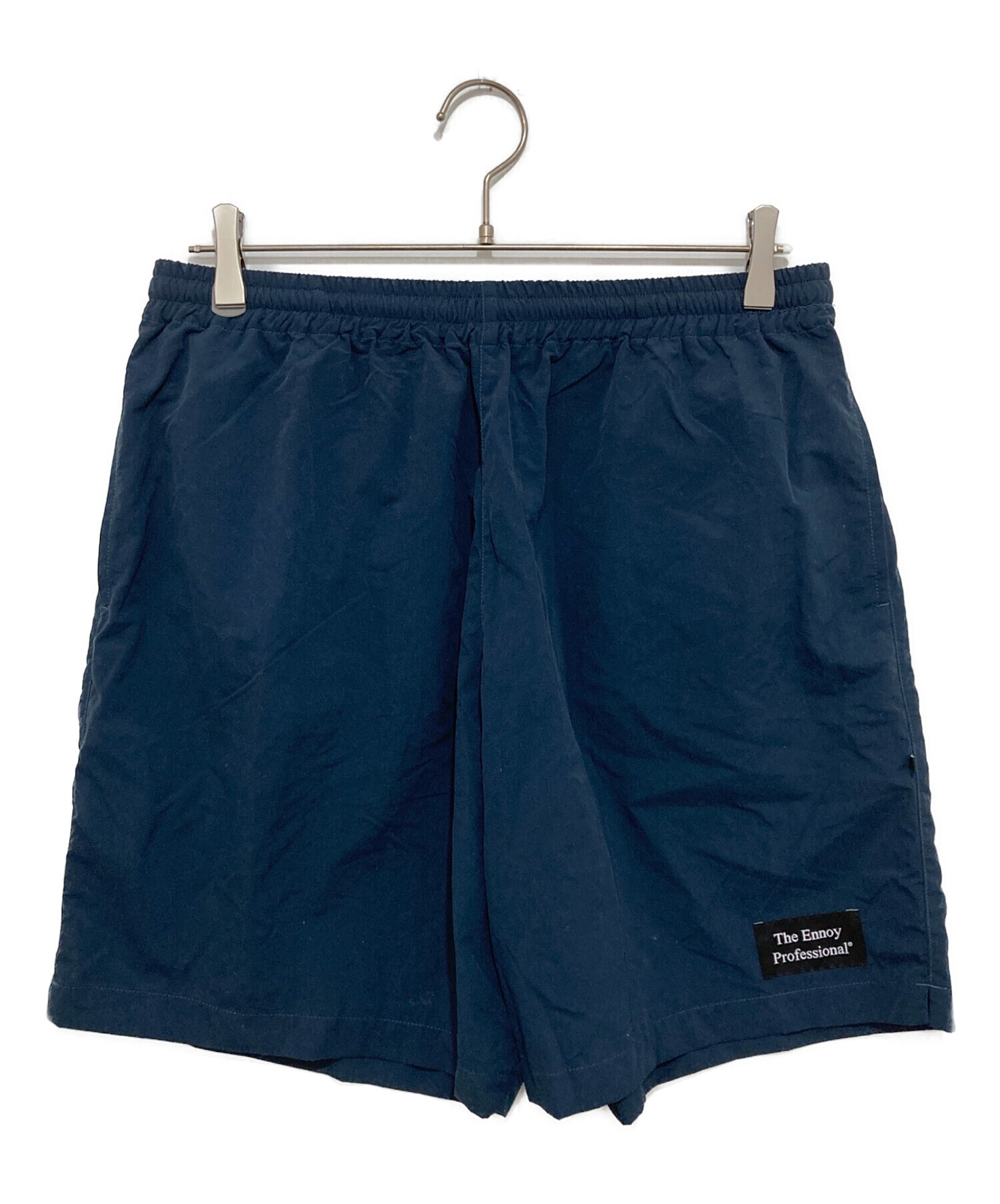 The Ennoy Professional エンノイ NAVY 中古・古着通販】ENNOY (エンノイ) ロゴハーフパンツ SS20BRENPTO1LV