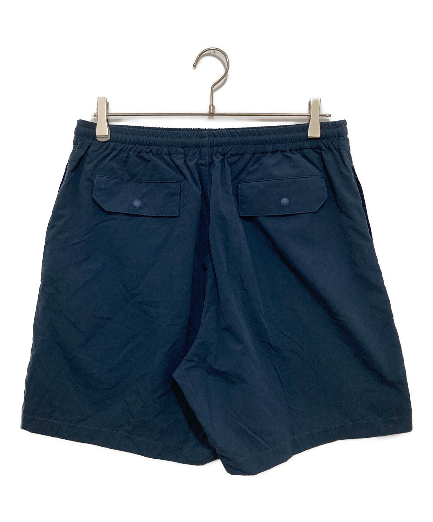 Ennoy XL ネイビー コットンハーフパンツ 中古・古着通販】ENNOY (エンノイ) ロゴハーフパンツ SS20BRENPTO1LV