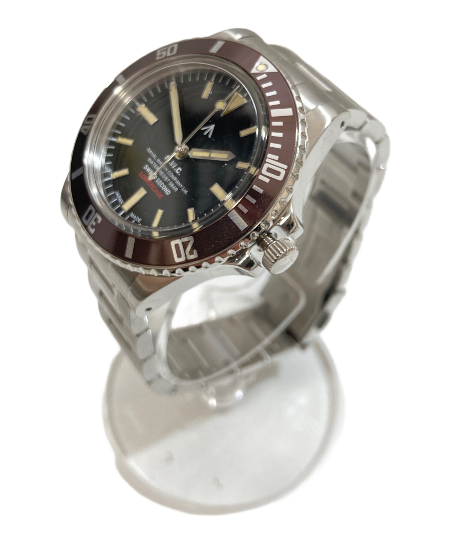未使用に近い NAVAL WATCH ナバルウォッチ VH31 SS QZ 稼働 中古・古着通販】NAVAL (ナバル) Produced By LOWERCASE Naval Watch