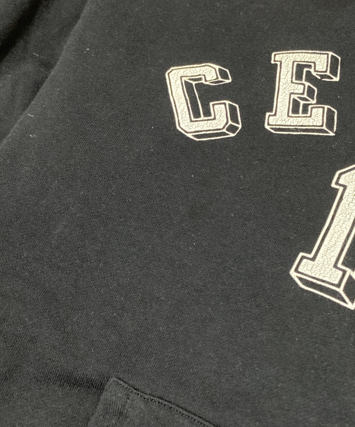 中古・古着通販】CELINE (セリーヌ) 24SS Loose Cotton Fleece Hoodie 