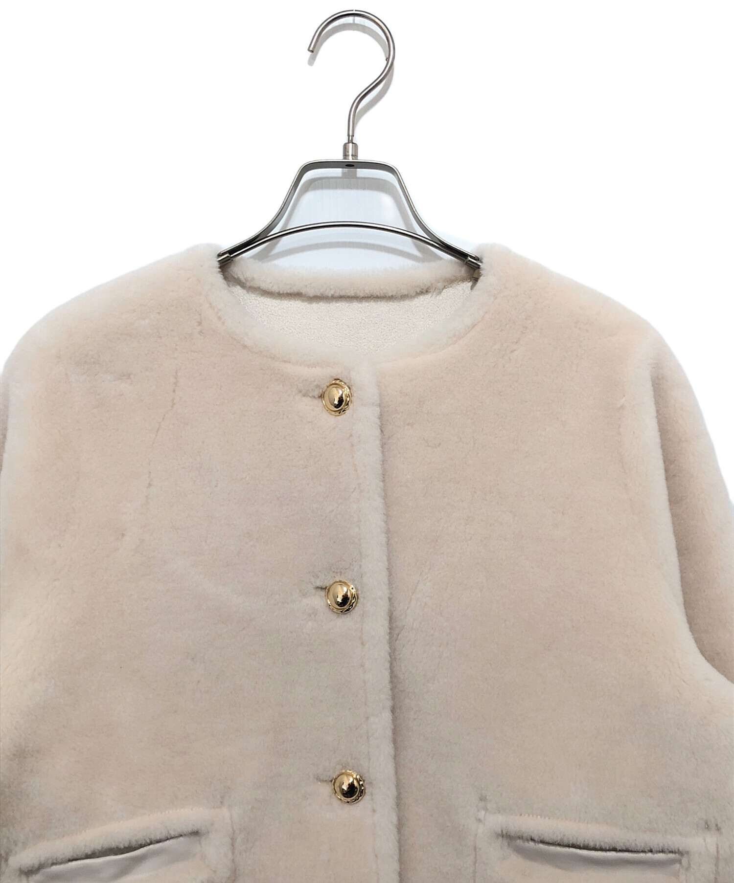 中古・古着通販】HER LIP TO Lausanne Wool Short Coat pink petale