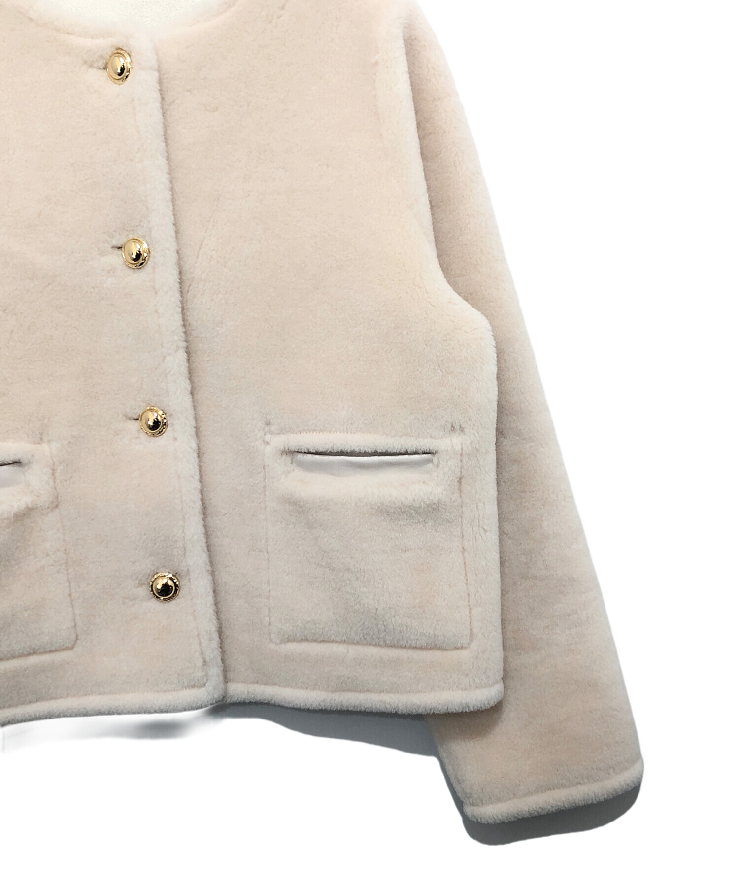 中古・古着通販】HER LIP TO Lausanne Wool Short Coat pink petale