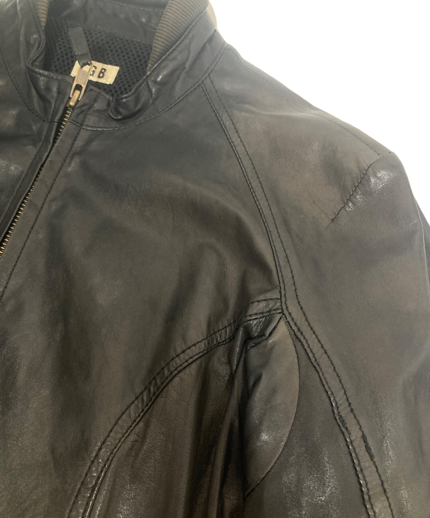 中古・古着通販】L.G.B (ルグランブルー) レザーライダースジャケット