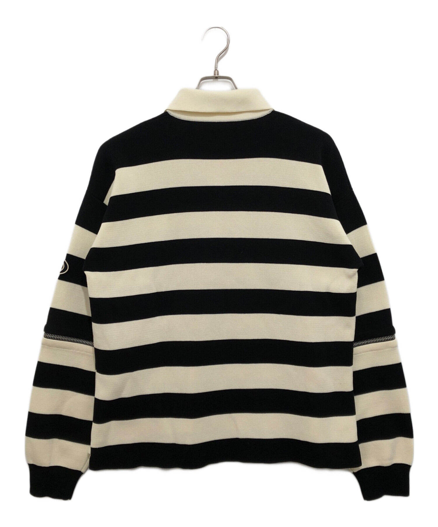 中古・古着通販】GUCCI (グッチ) デタッチャブル スリーブ ポロニット