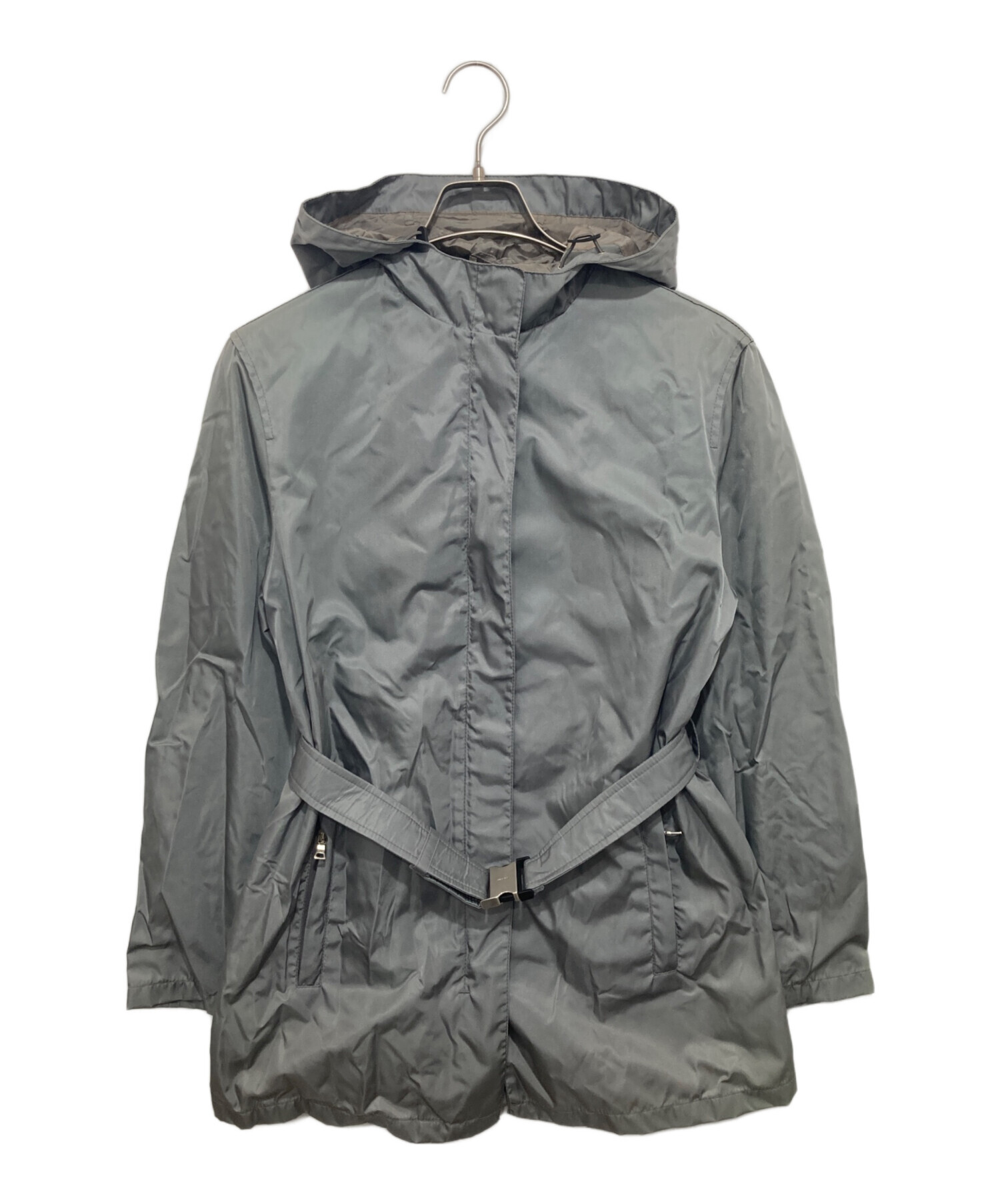 中古・古着通販】PRADA (プラダ) ナイロンコート グリーン サイズ:42 