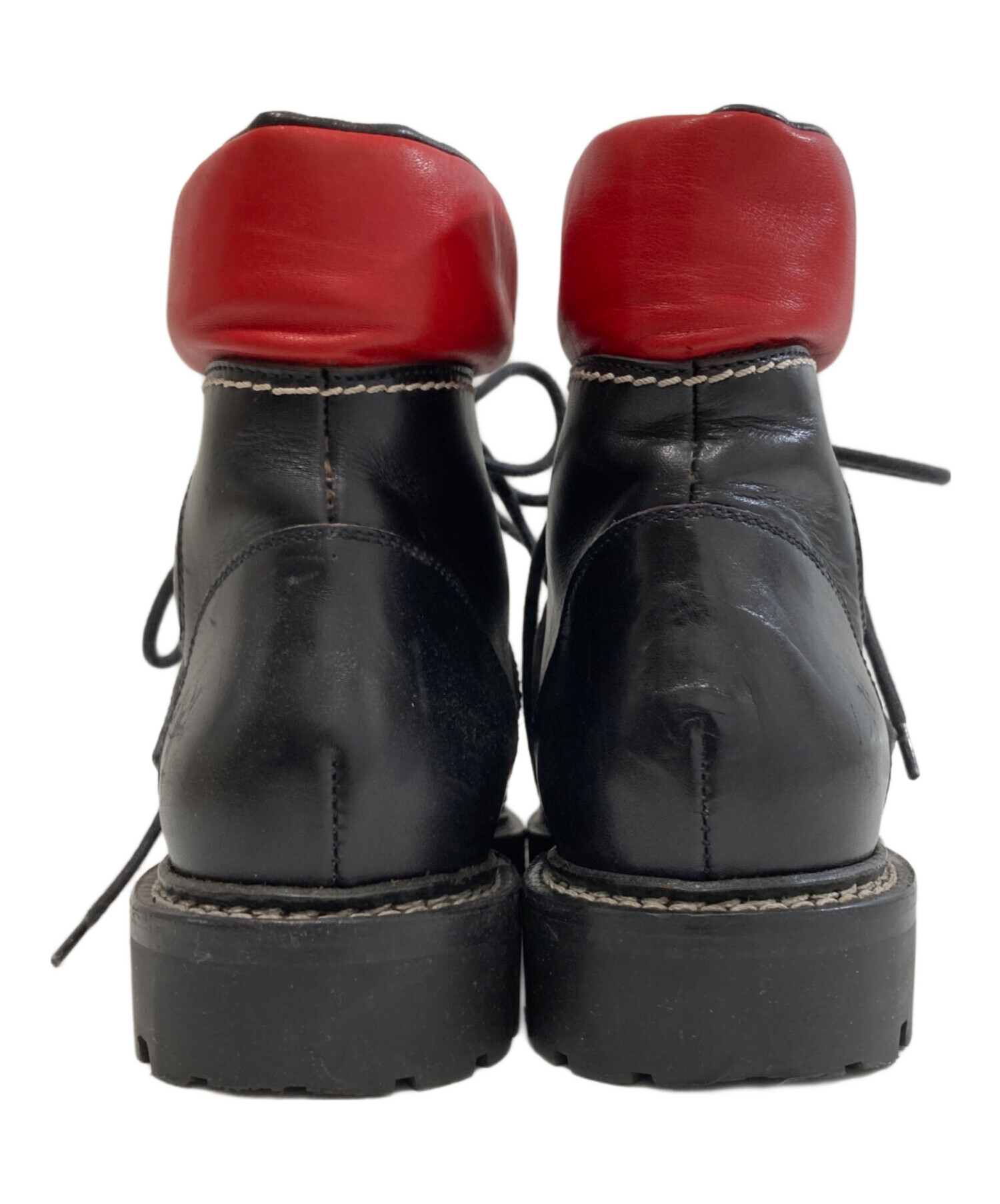 中古・古着通販】GUCCI (グッチ) レザートレッキングブーツ LEATHER