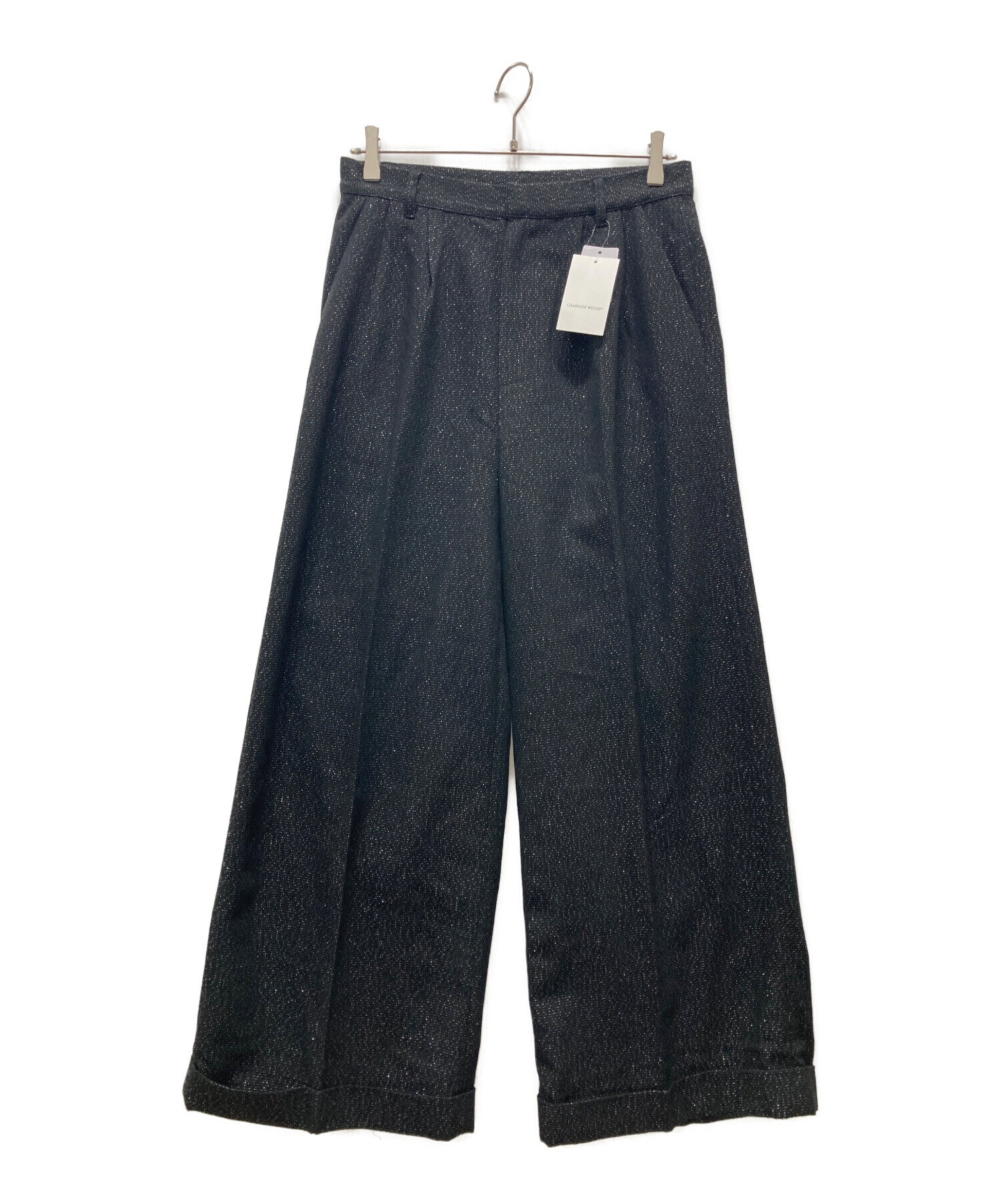 【新品未使用‼️】Camphor wood カンファーウッド スラックス 中古・古着通販】CAMPHOR WOOD (カンファーウッド) 2tuck wide baggy