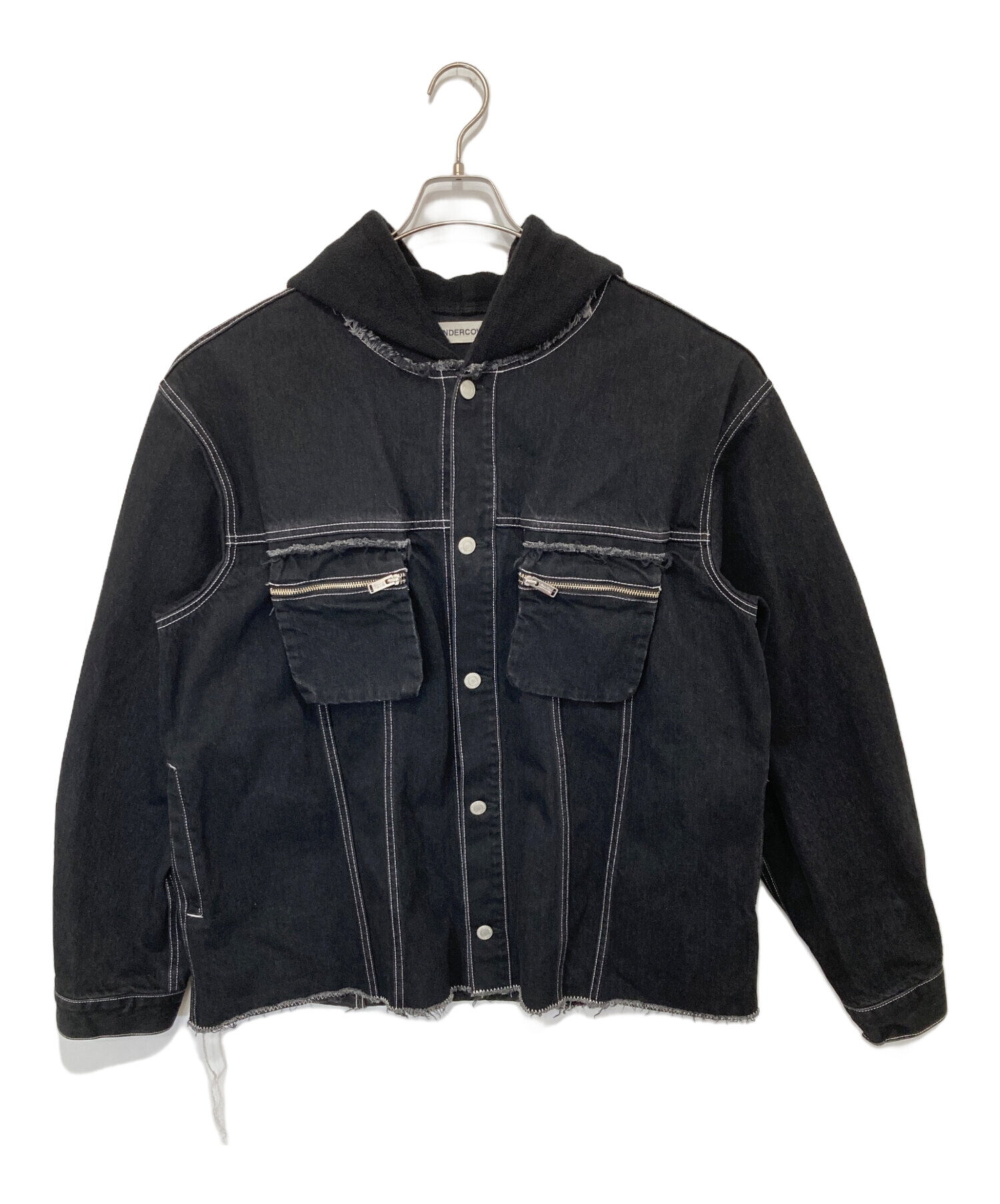 中古・古着通販】UNDERCOVER (アンダーカバー) フードドッキングデニム