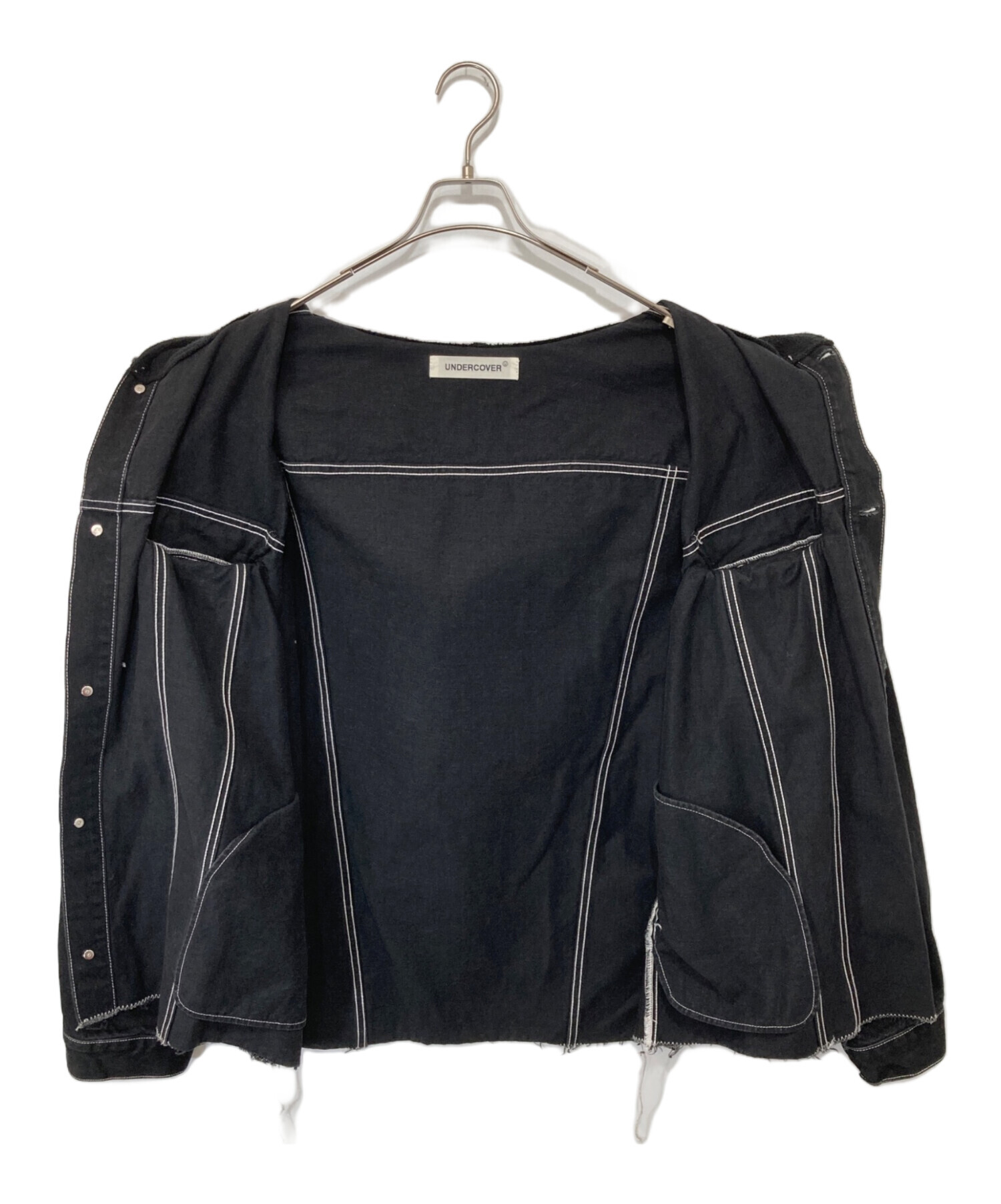 中古・古着通販】UNDERCOVER (アンダーカバー) フードドッキングデニム