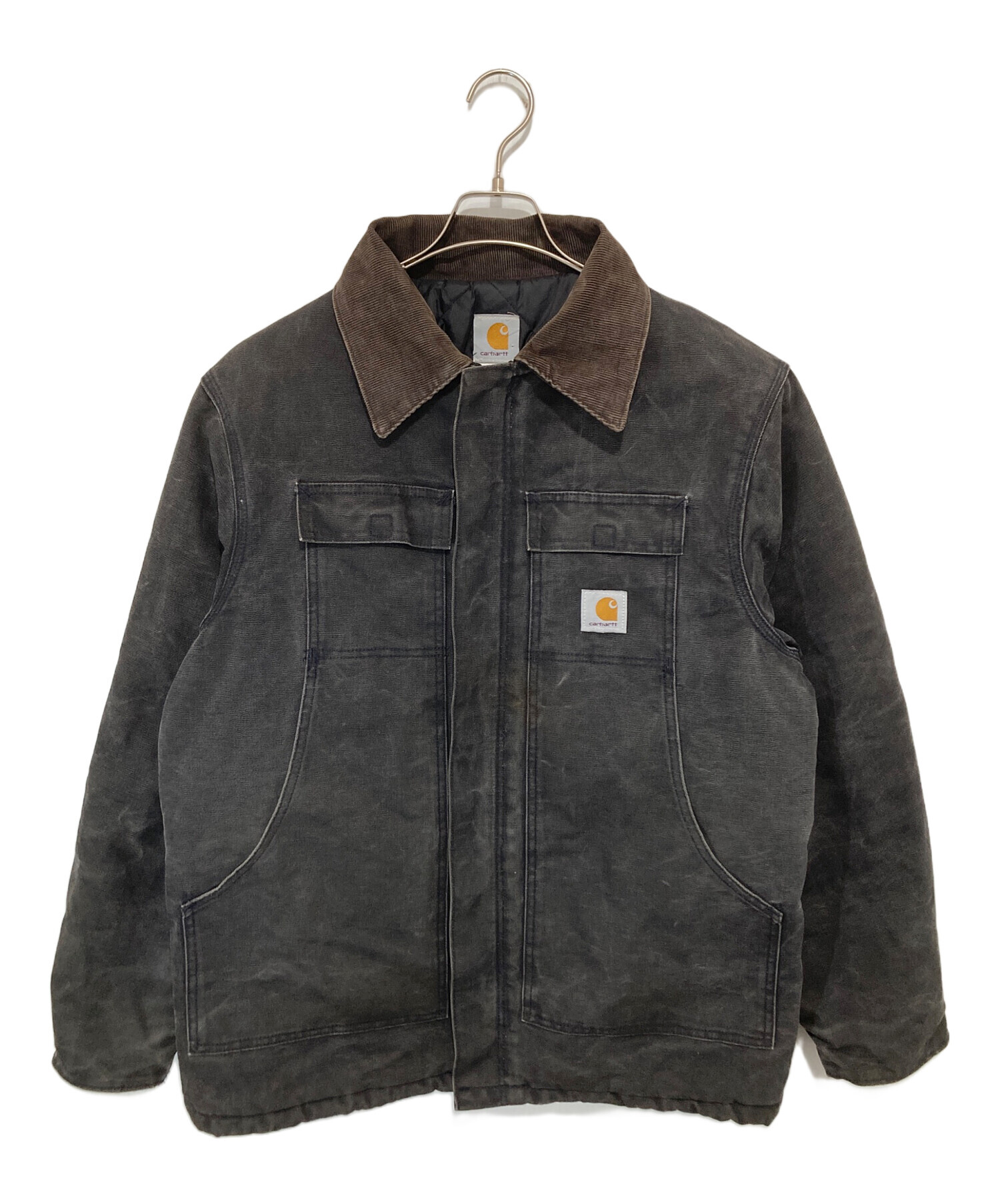 Carhartt トラディショナルコート ブラウン リペア 中古・古着通販】CarHartt (カーハート) トラディショナルコート