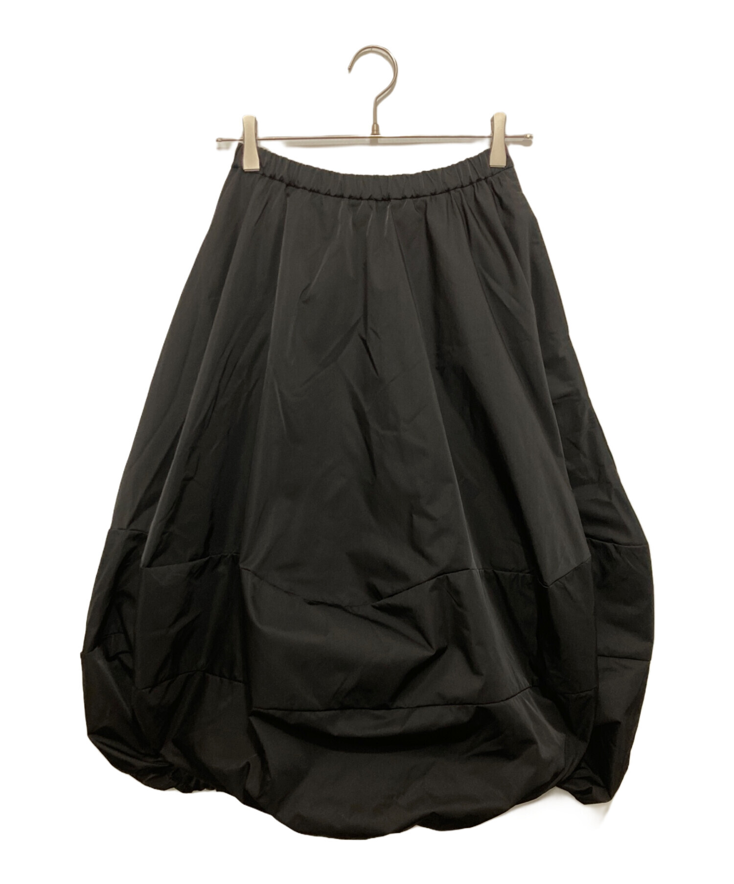 スカート ENFOLD RUBBER TUCK BALLON SKIRT エンフォルド TUCK-BALLOON SKIRT ネイビー 38 - メルカリ スカート