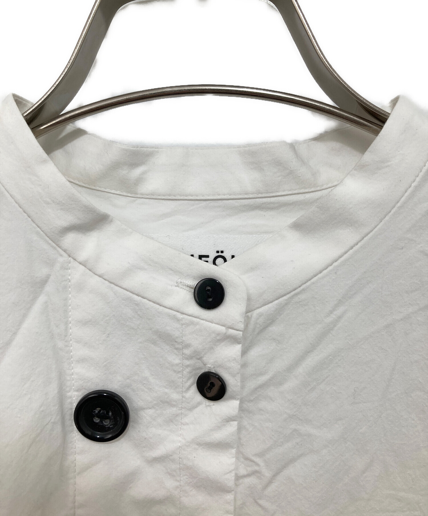 中古・古着通販】ENFOLD (エンフォルド) WAVE-HEM SHIRT/ウェーブヘム