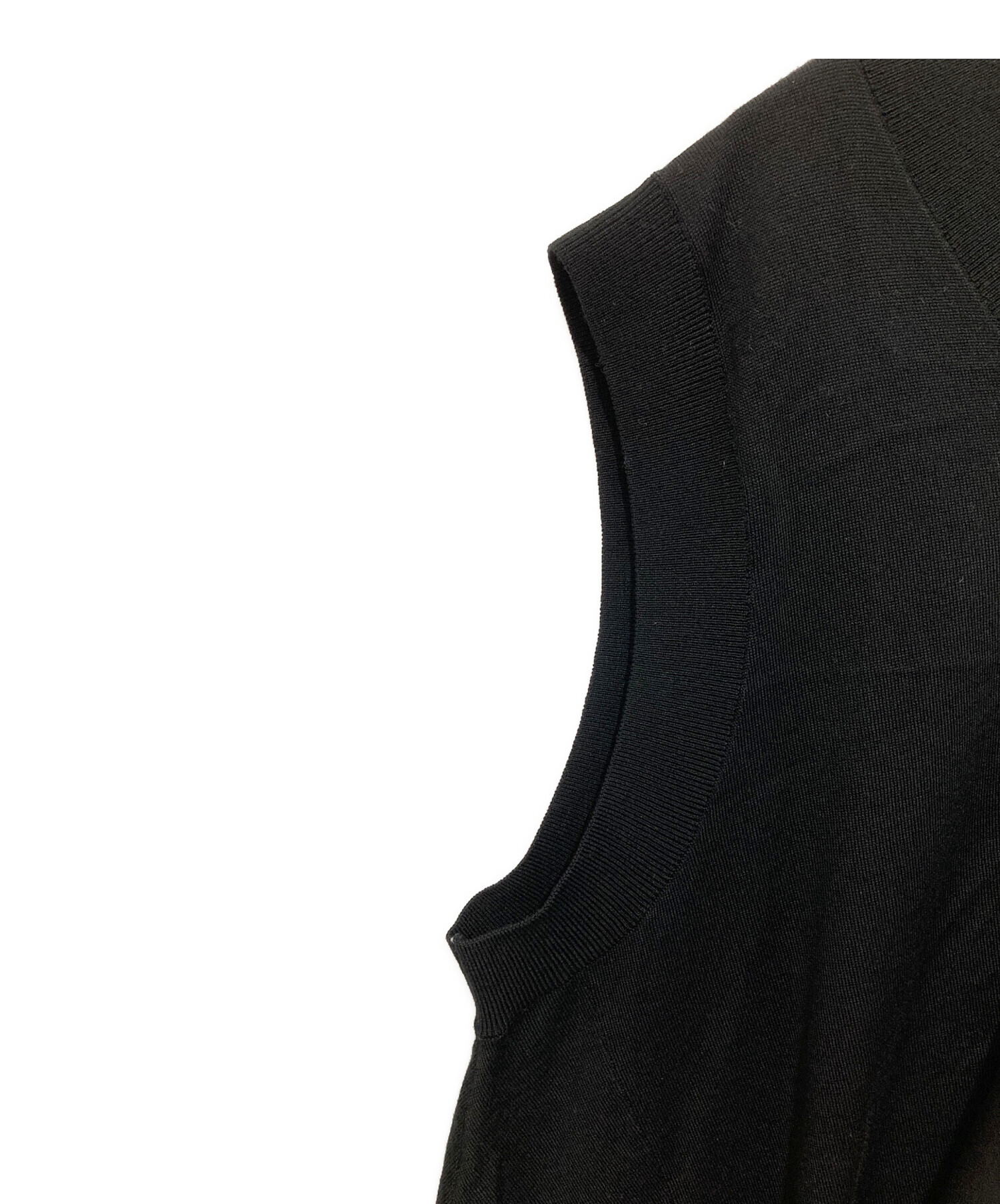 中古・古着通販】ENFOLD (エンフォルド) WOVEN×KNIT VEST/ウーブン