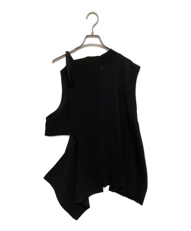 中古・古着通販】ENFOLD (エンフォルド) WOVEN×KNIT VEST/ウーブン