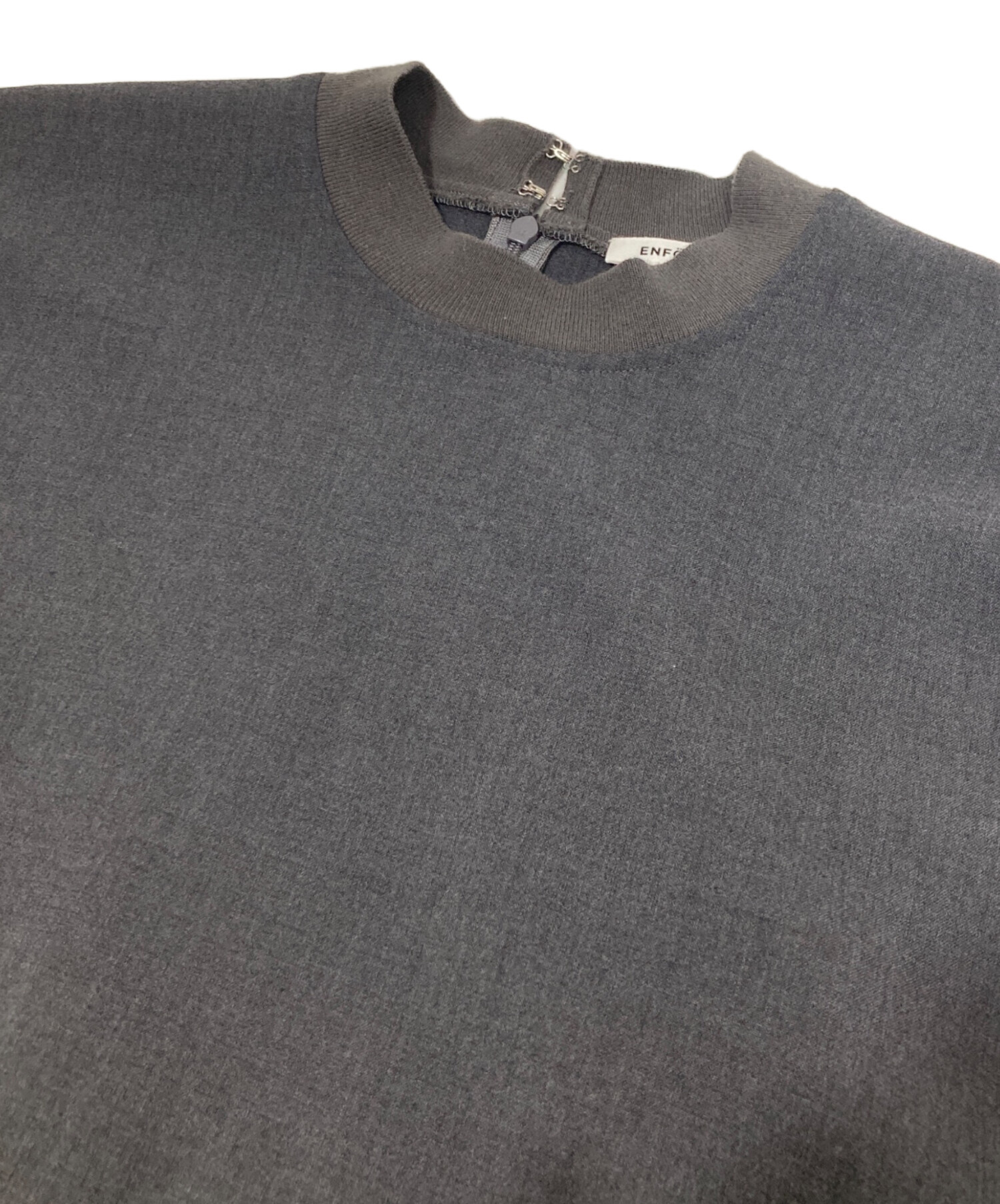 中古・古着通販】ENFOLD (エンフォルド) SOLID SLEEVE PULLOVER