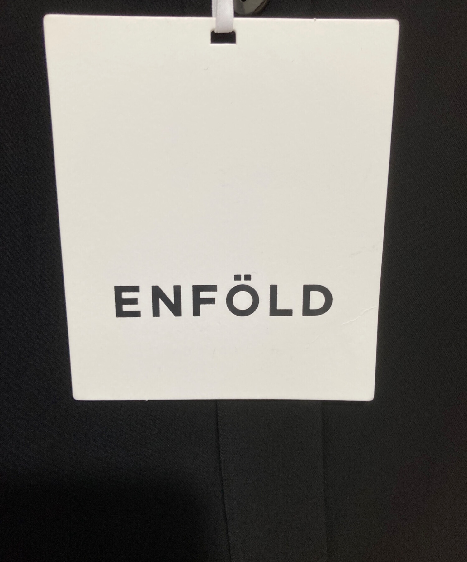 中古・古着通販】ENFOLD (エンフォルド) ASYMMETRY PLEATS DRESS